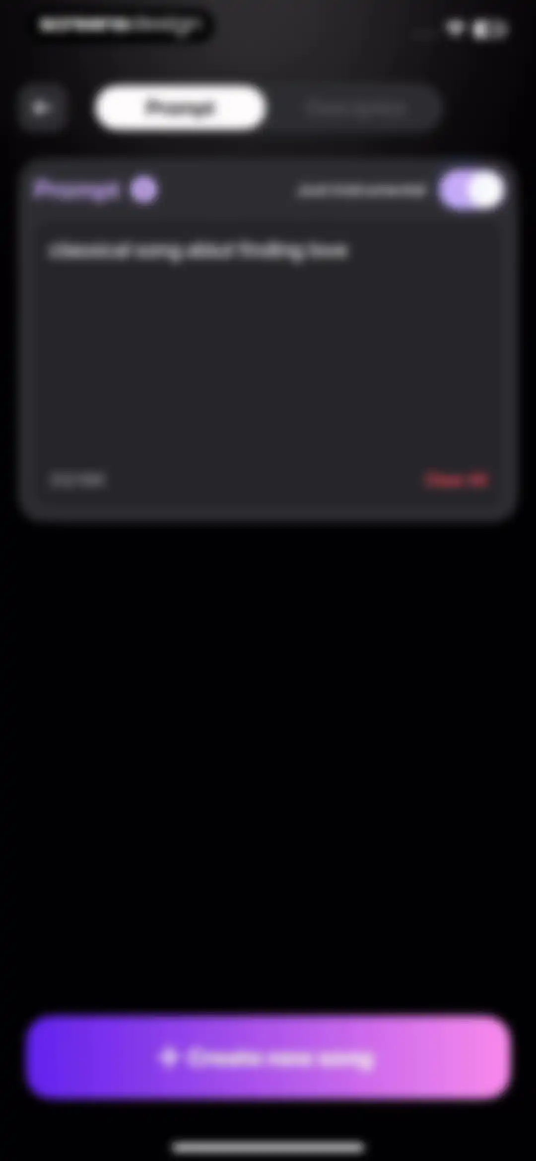 AI Song Music Generator: Muzio screen 9