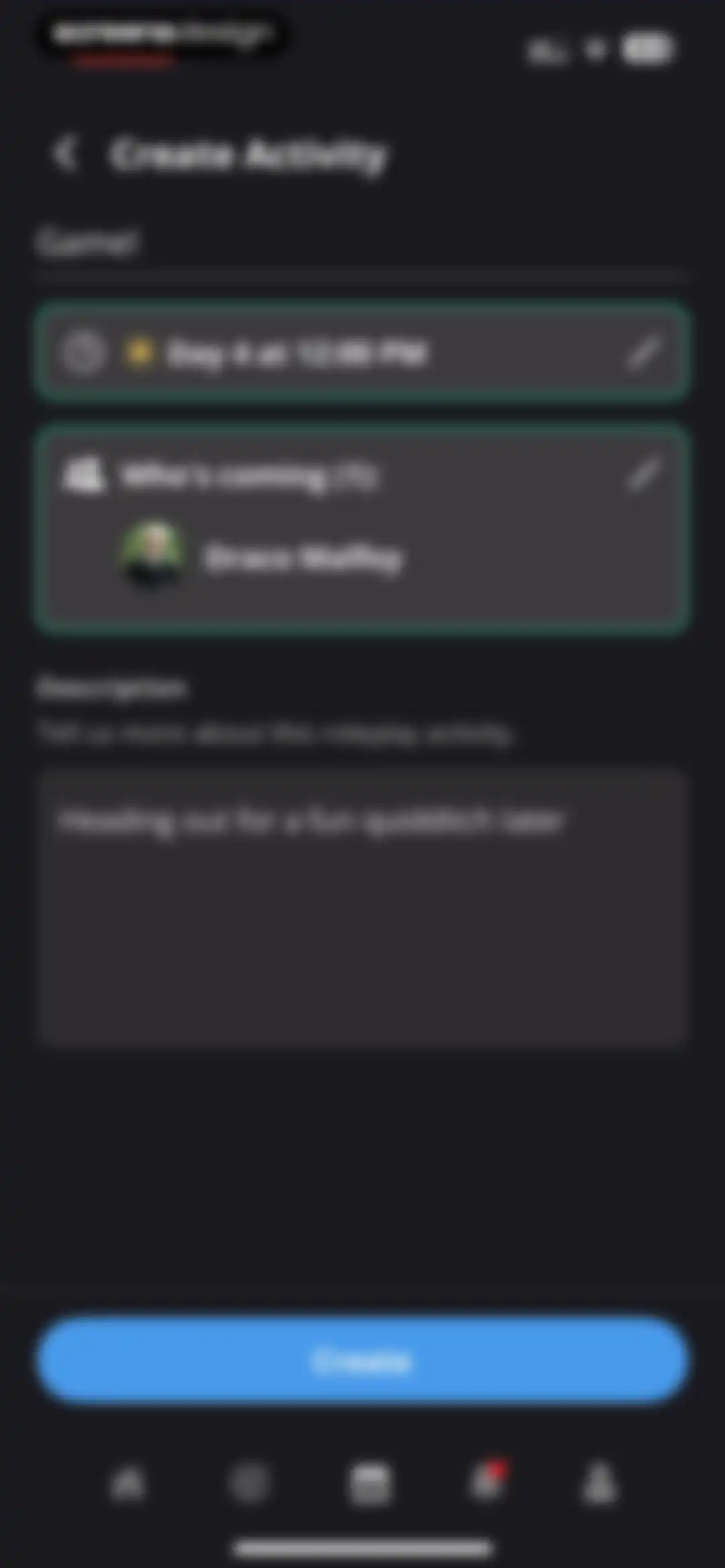 status - sims but social media screen 66