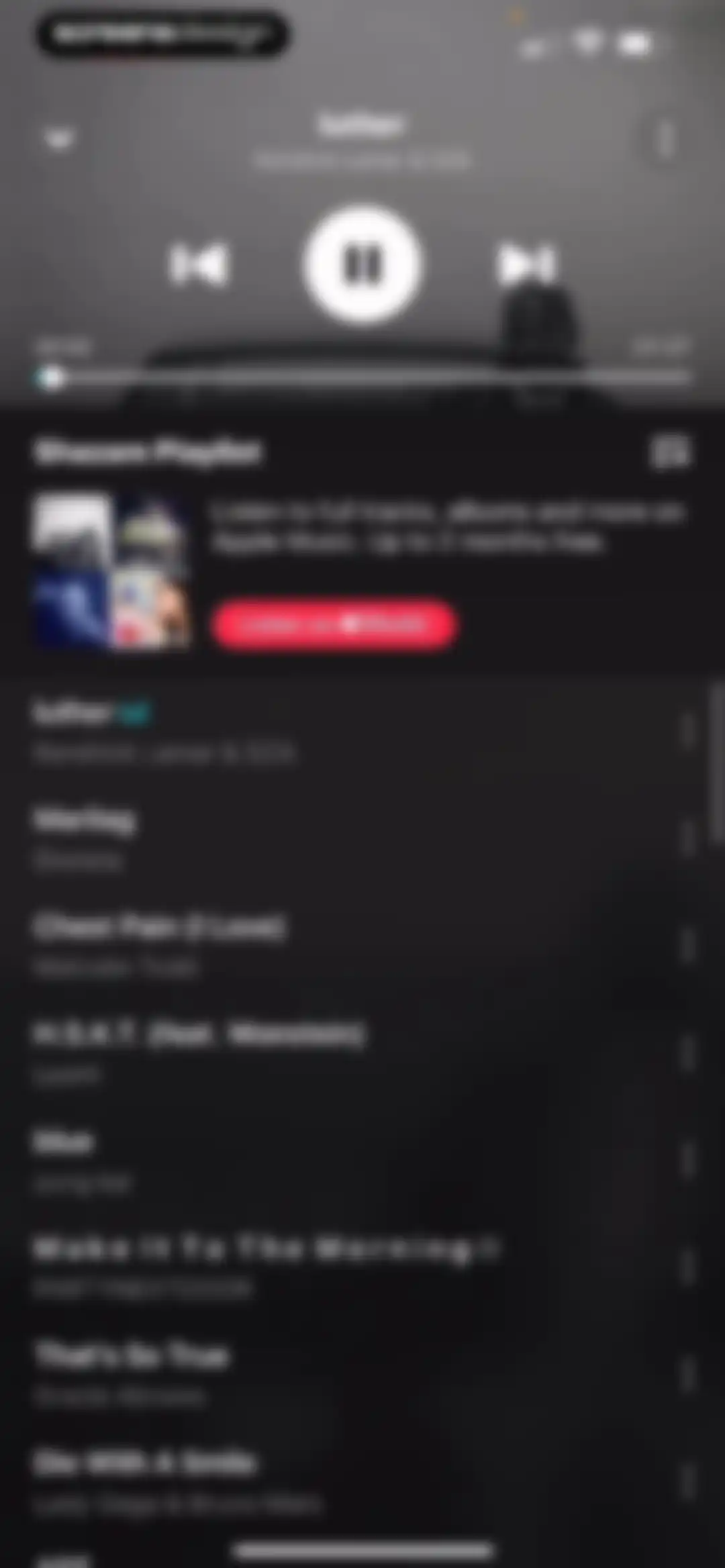 Shazam: Find Music & Concerts screen 74