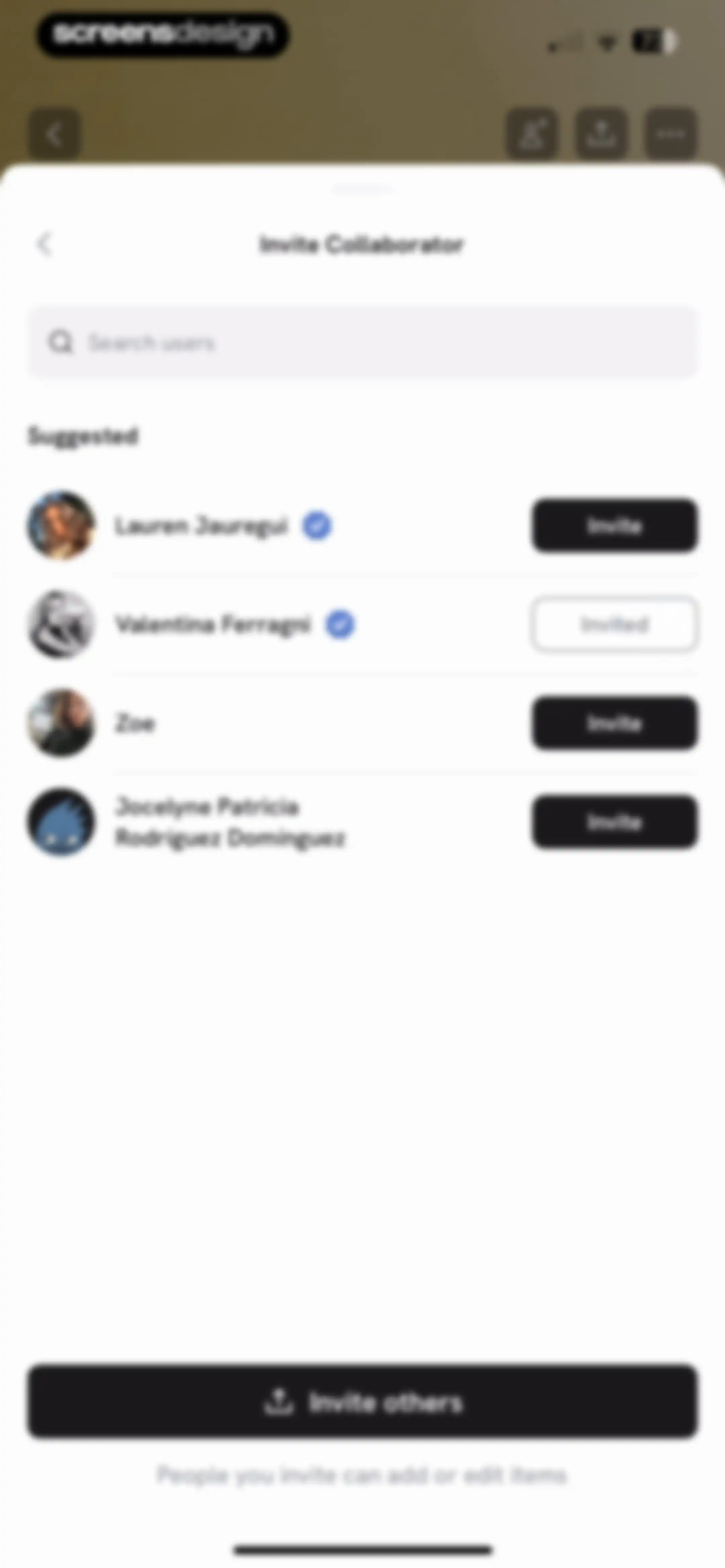 Hypelist: Create & Share Lists screen 106