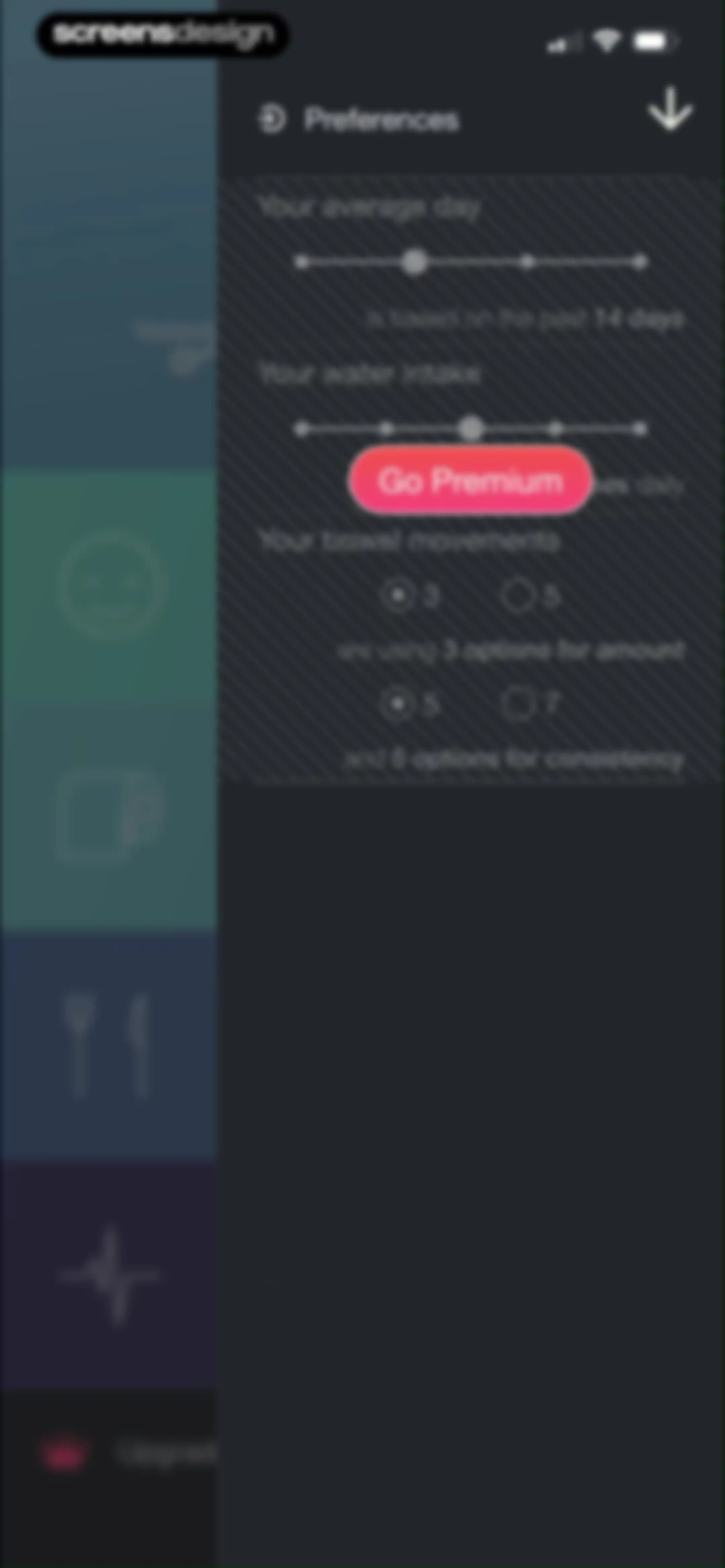 Bowelle - The IBS tracker screen 73