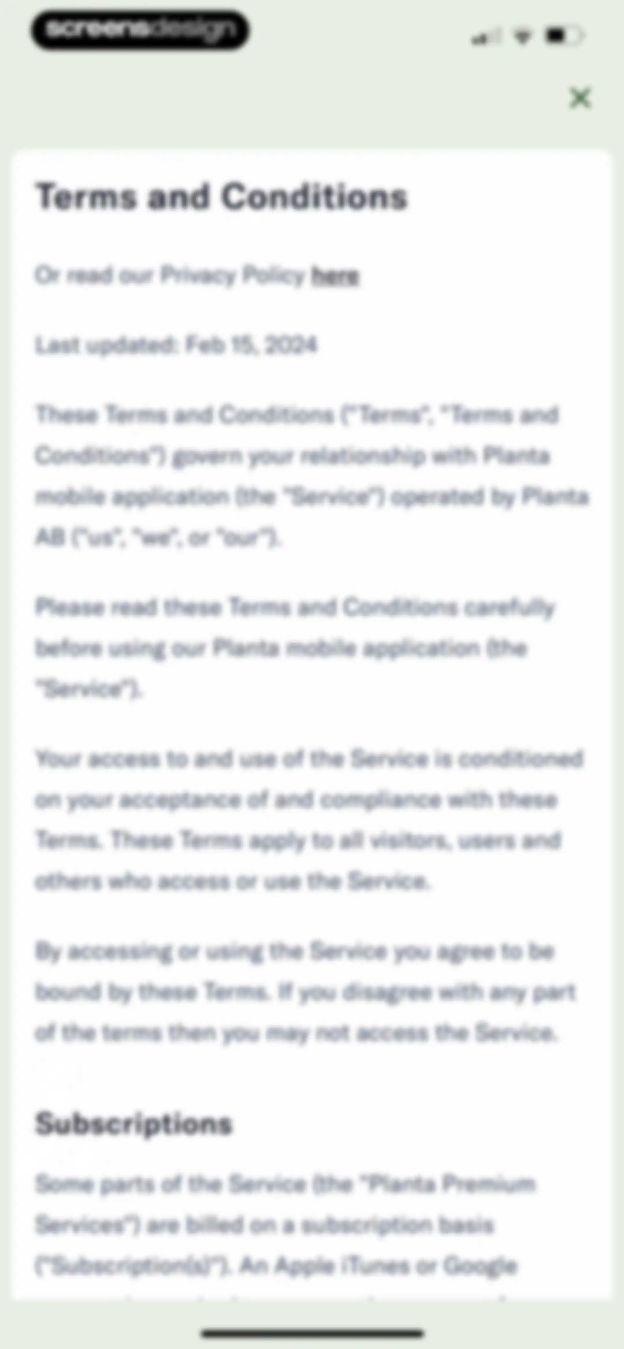 Planta: Plant & Garden Care screen 251