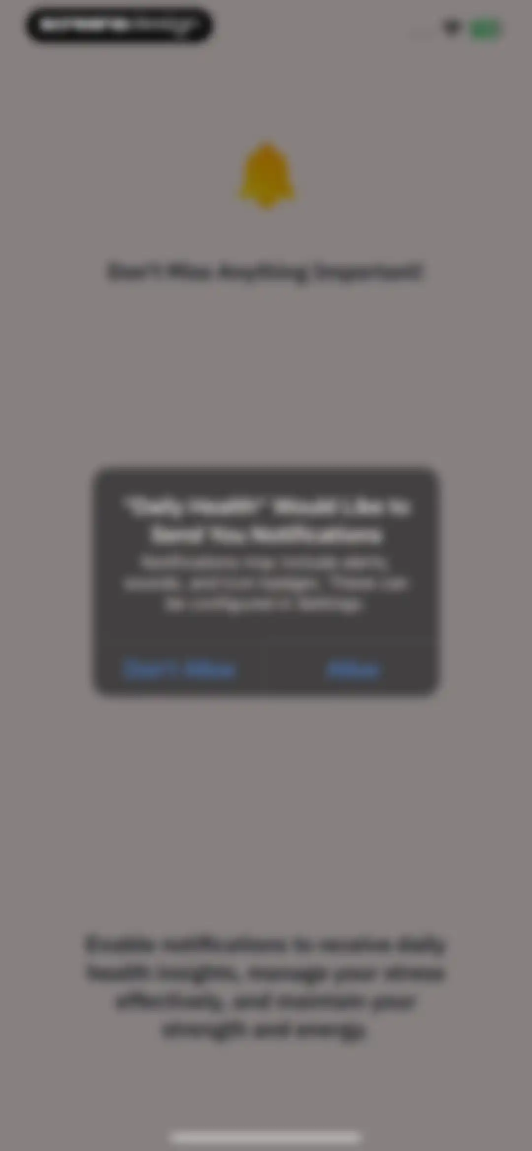 Daily Health - Healthy Routine screen 5
