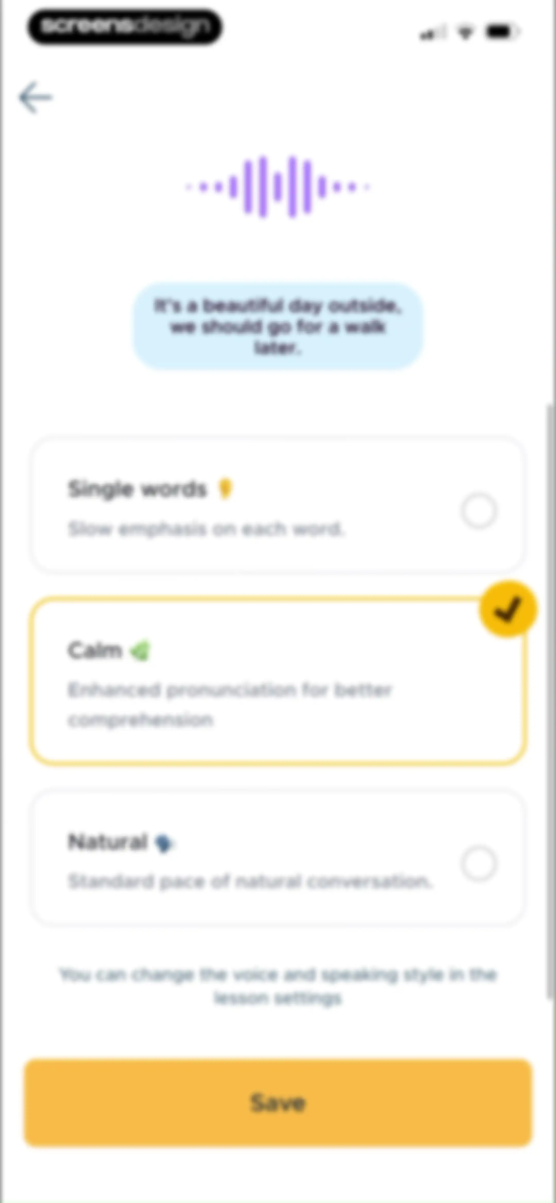 BeeSpeaker Learn English screen 96