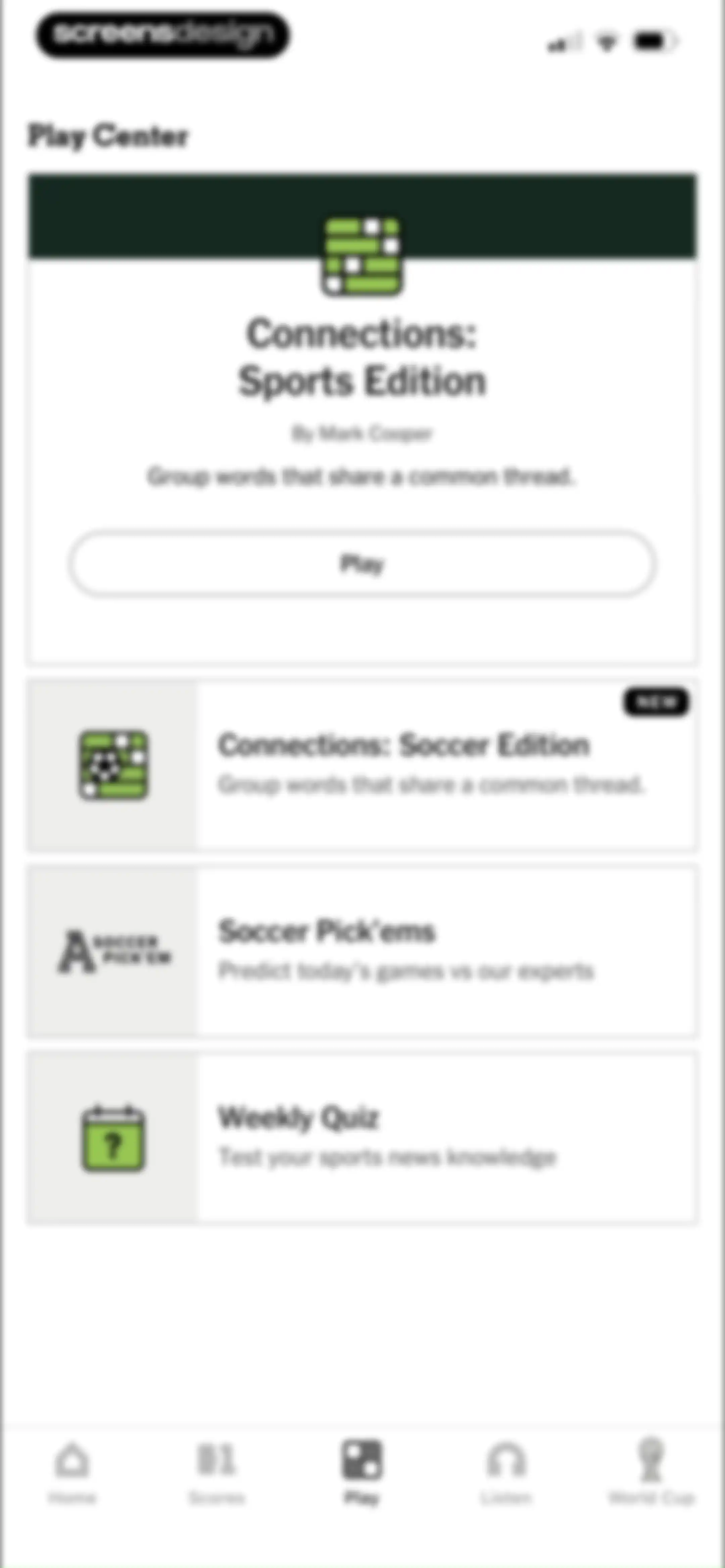 The Athletic: All Sports News screen 98