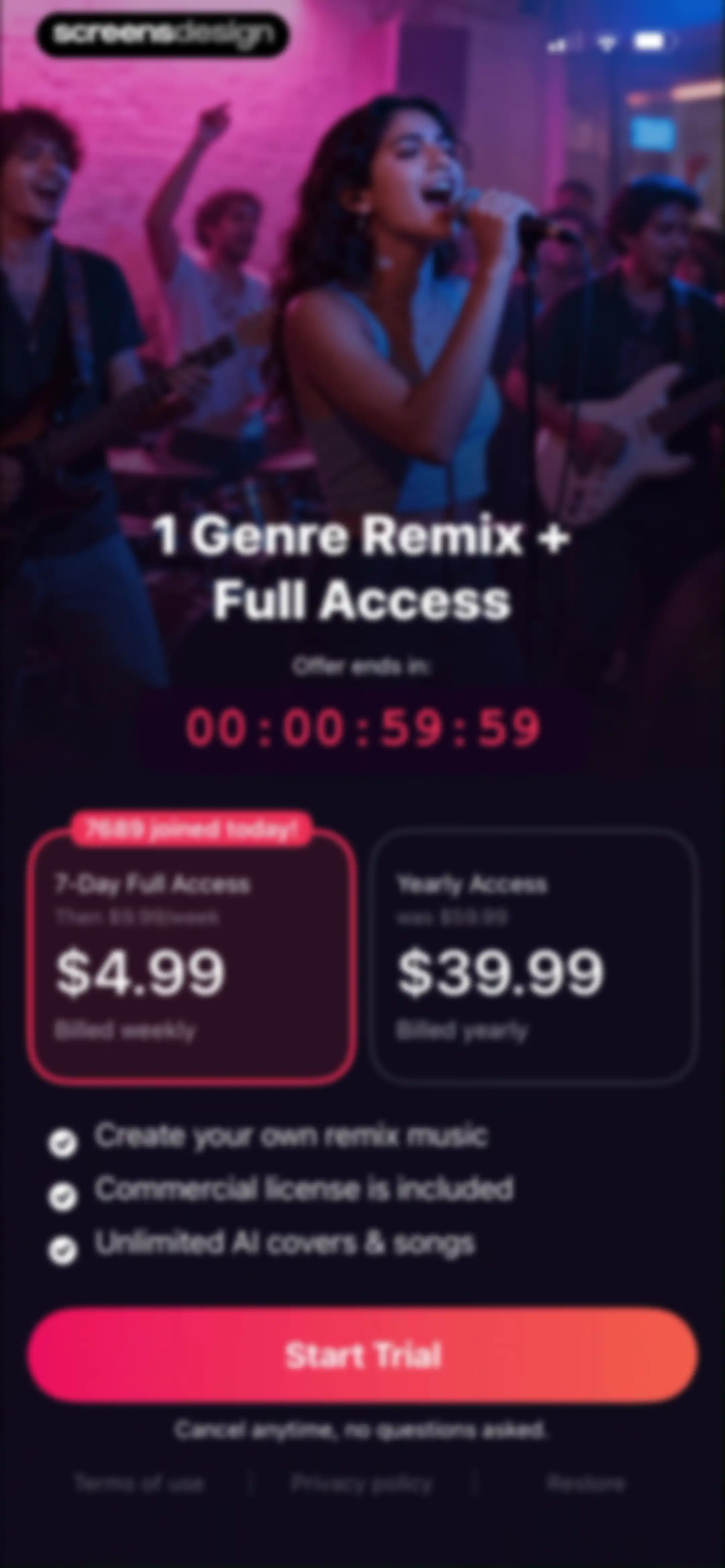 VocalMe: AI Music Generator screen 48