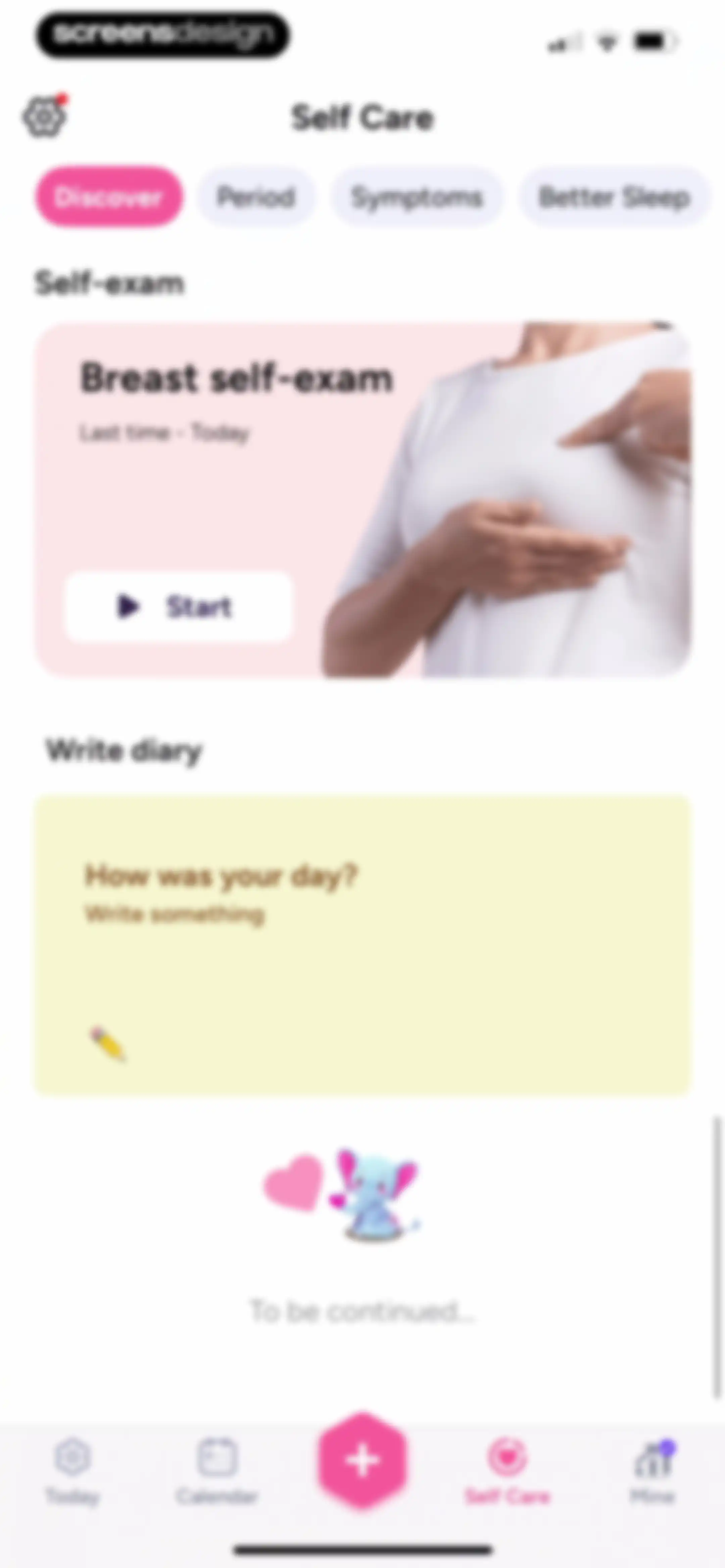 Period Tracker Period Calendar screen 174