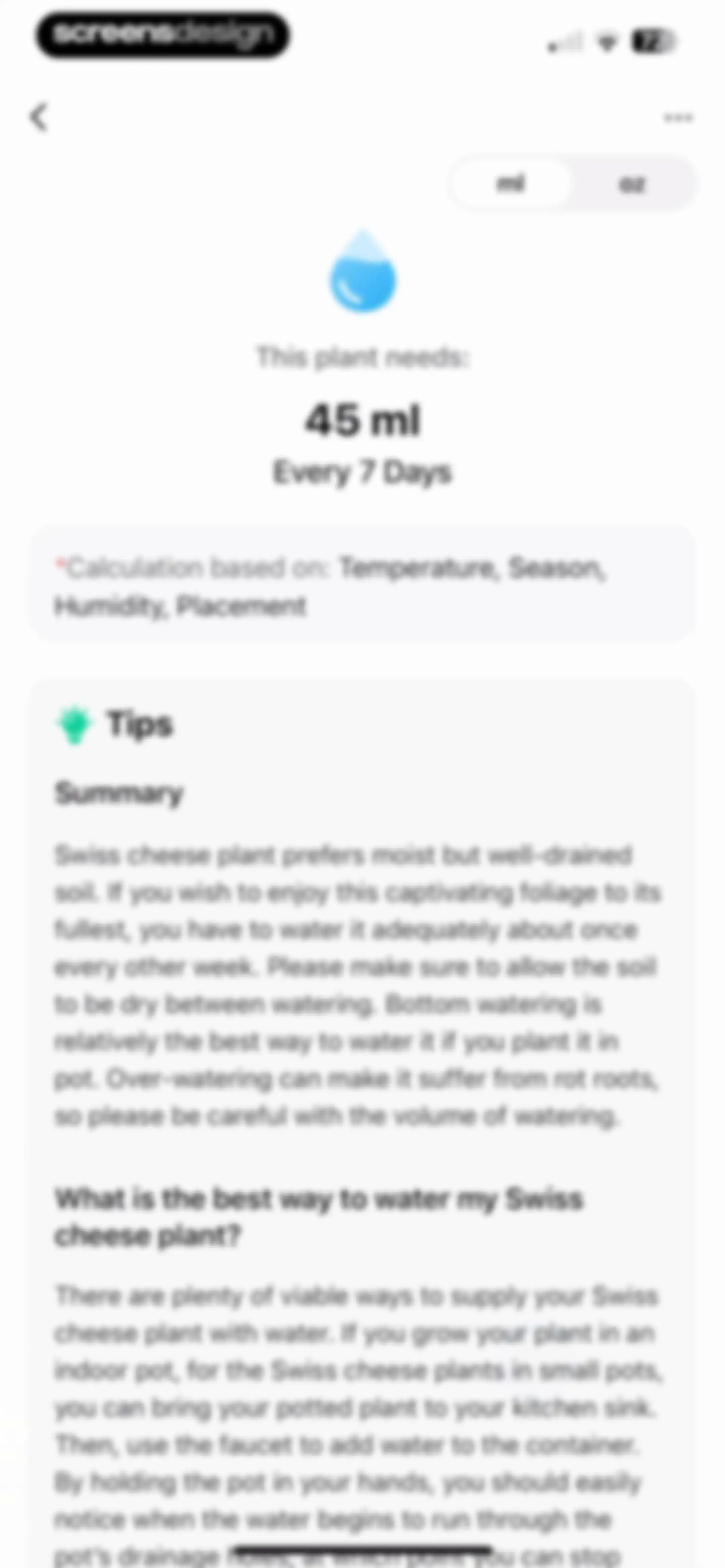 Plant Parent: Plant Care Guide screen 163