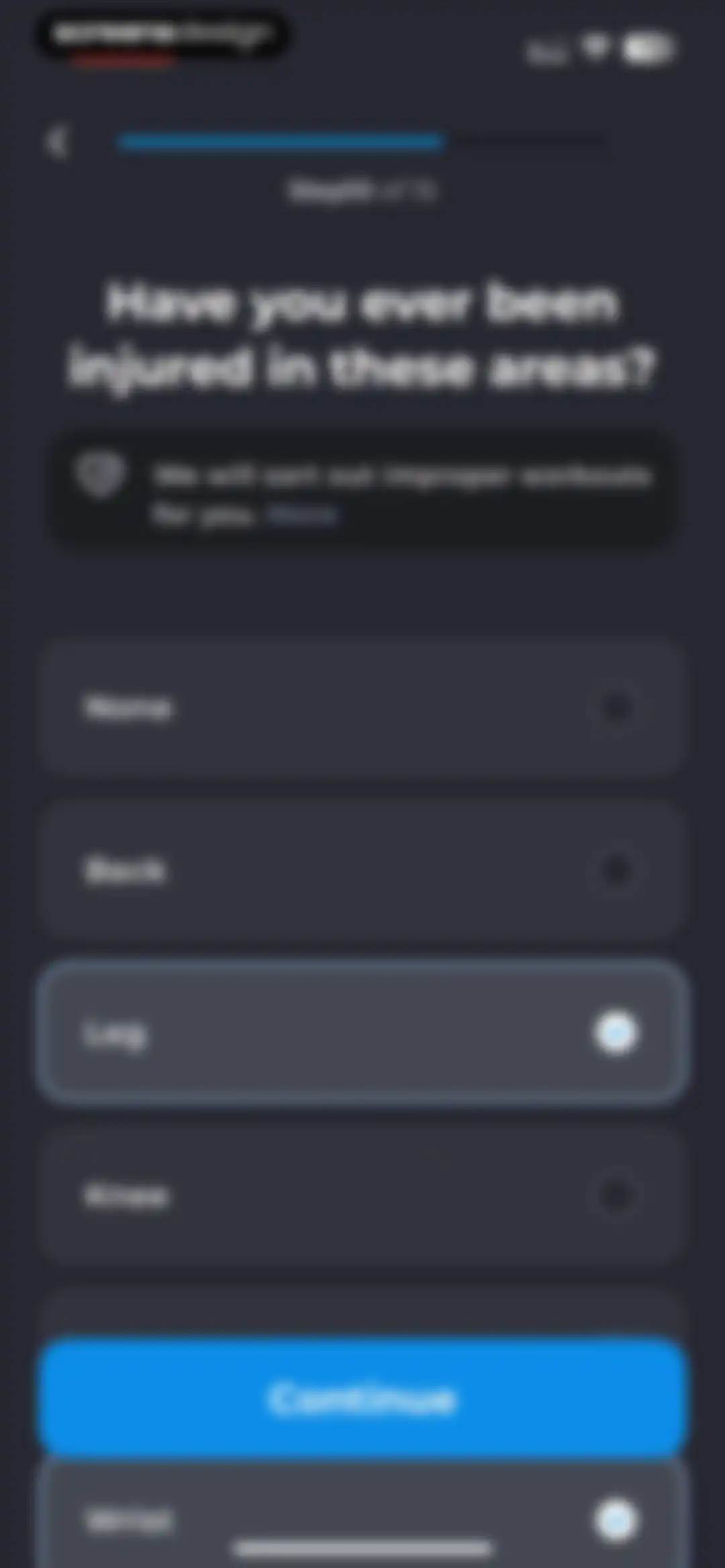Workout Planner MuscleFit screen 14