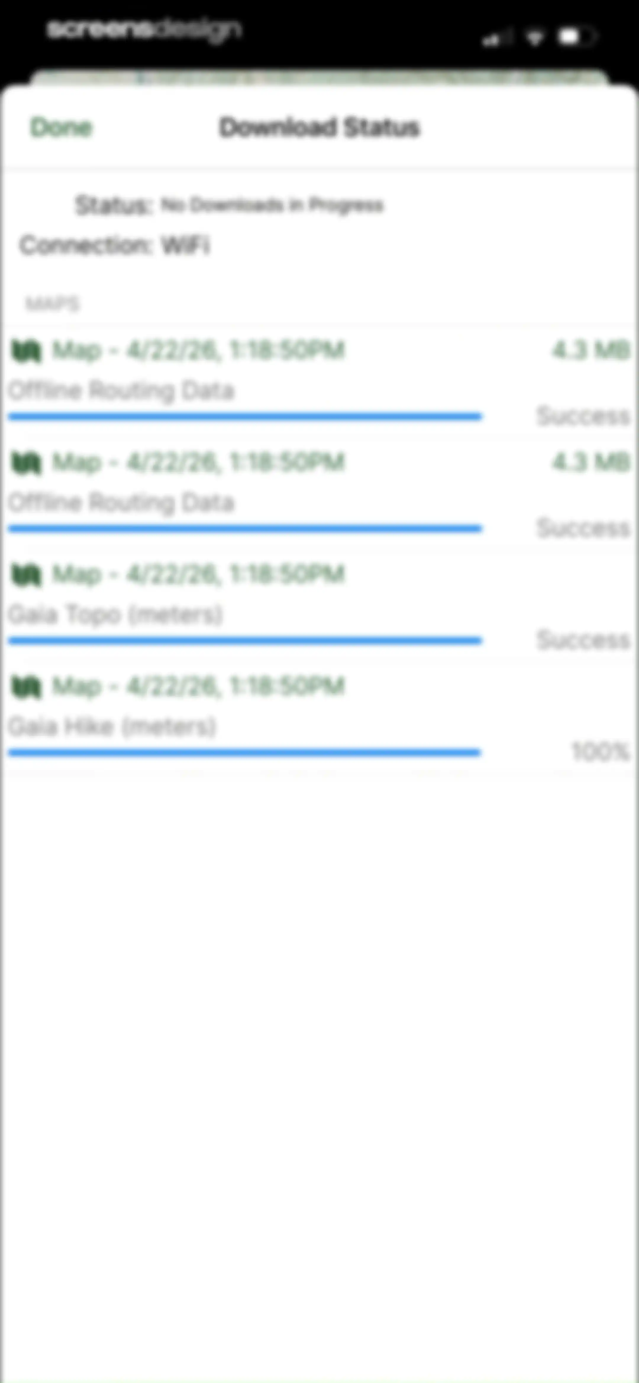 Gaia GPS: Mobile Trail Maps screen 47