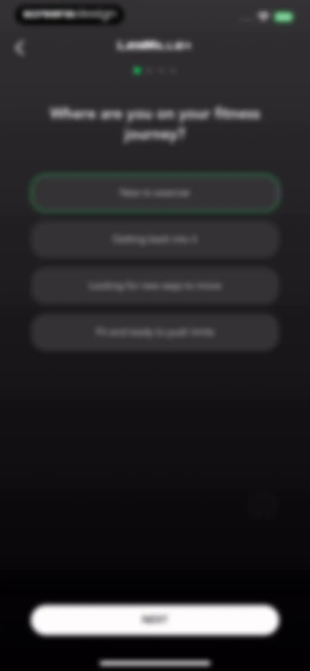 LES MILLS+: home workout app screen 5