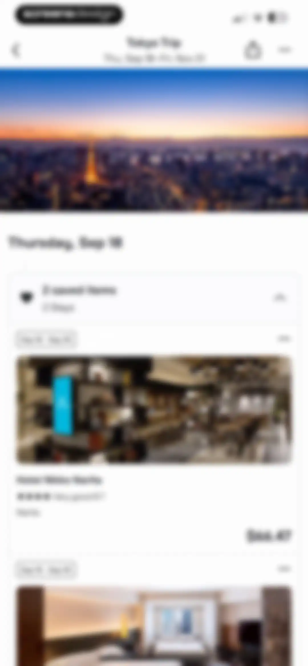 KAYAK: Flights, Hotels & Cars screen 108
