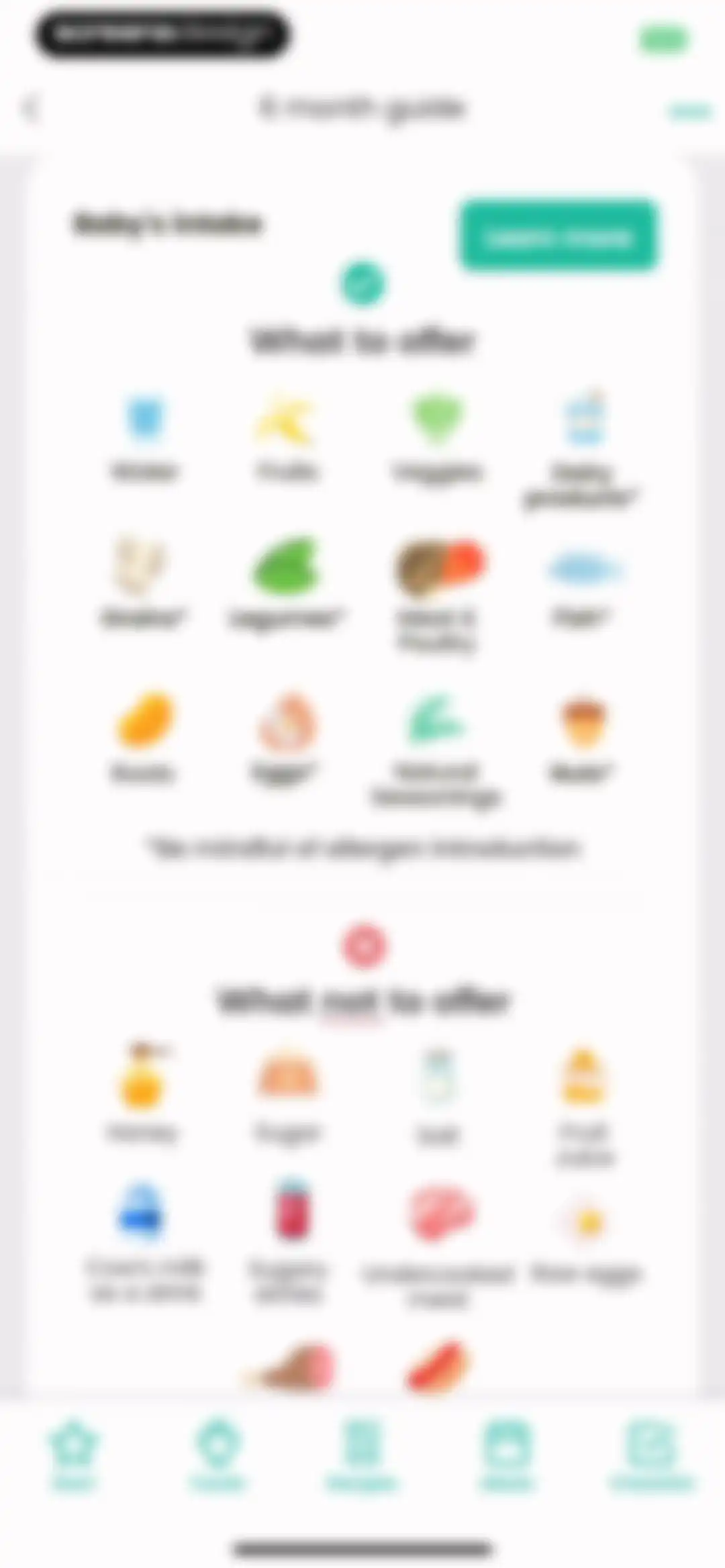 BLW Meals: Starting Solids screen 45