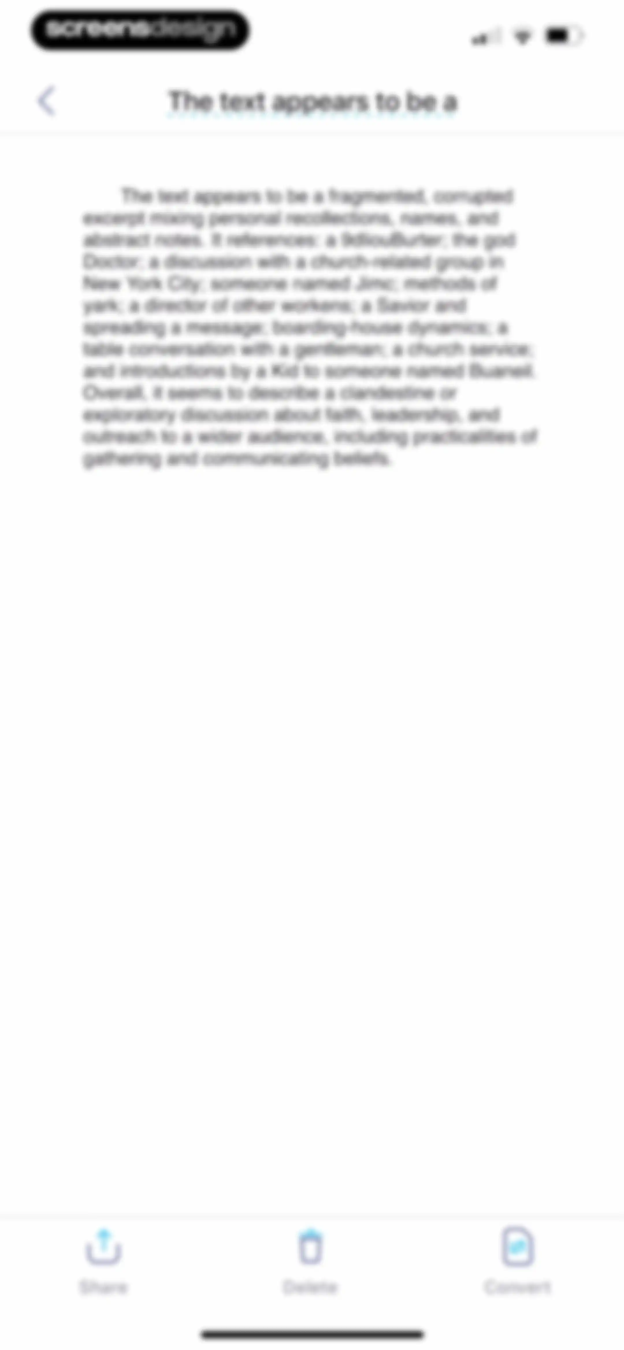 iScanner: PDF Document Scanner screen 107