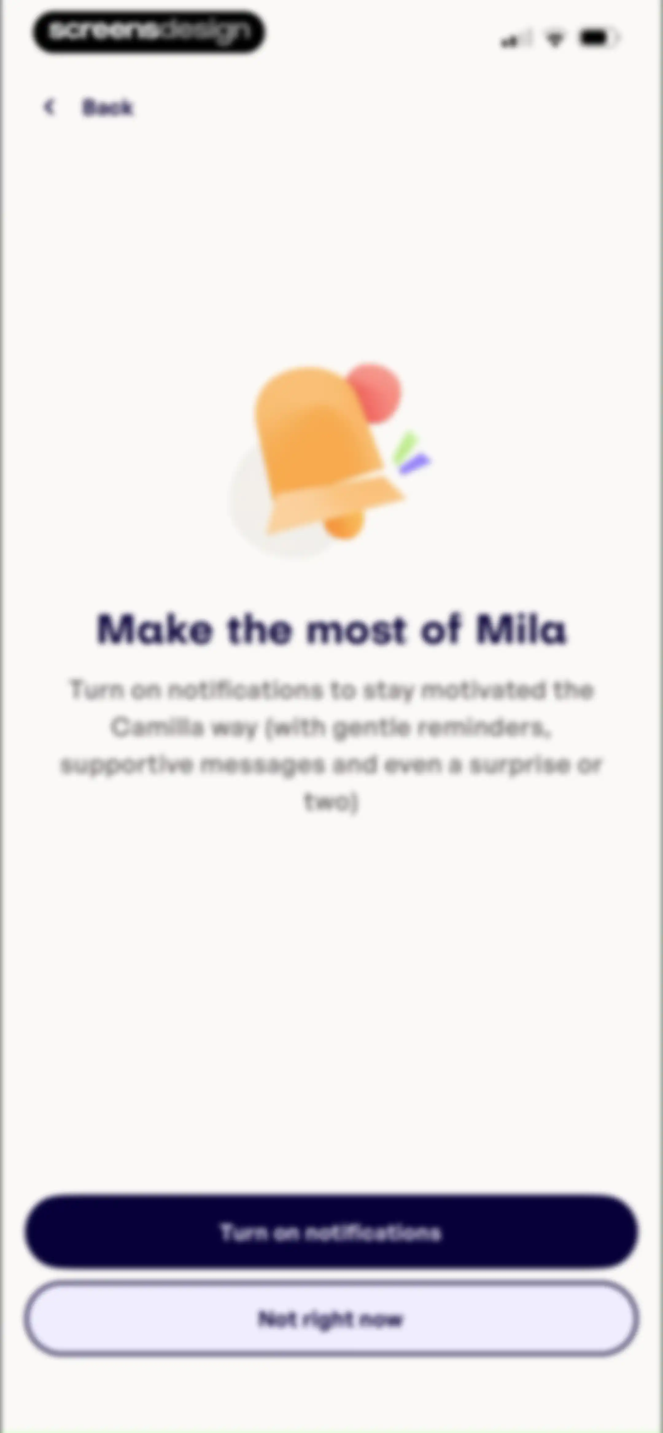 Mila: Home Workout & Fitness screen 19