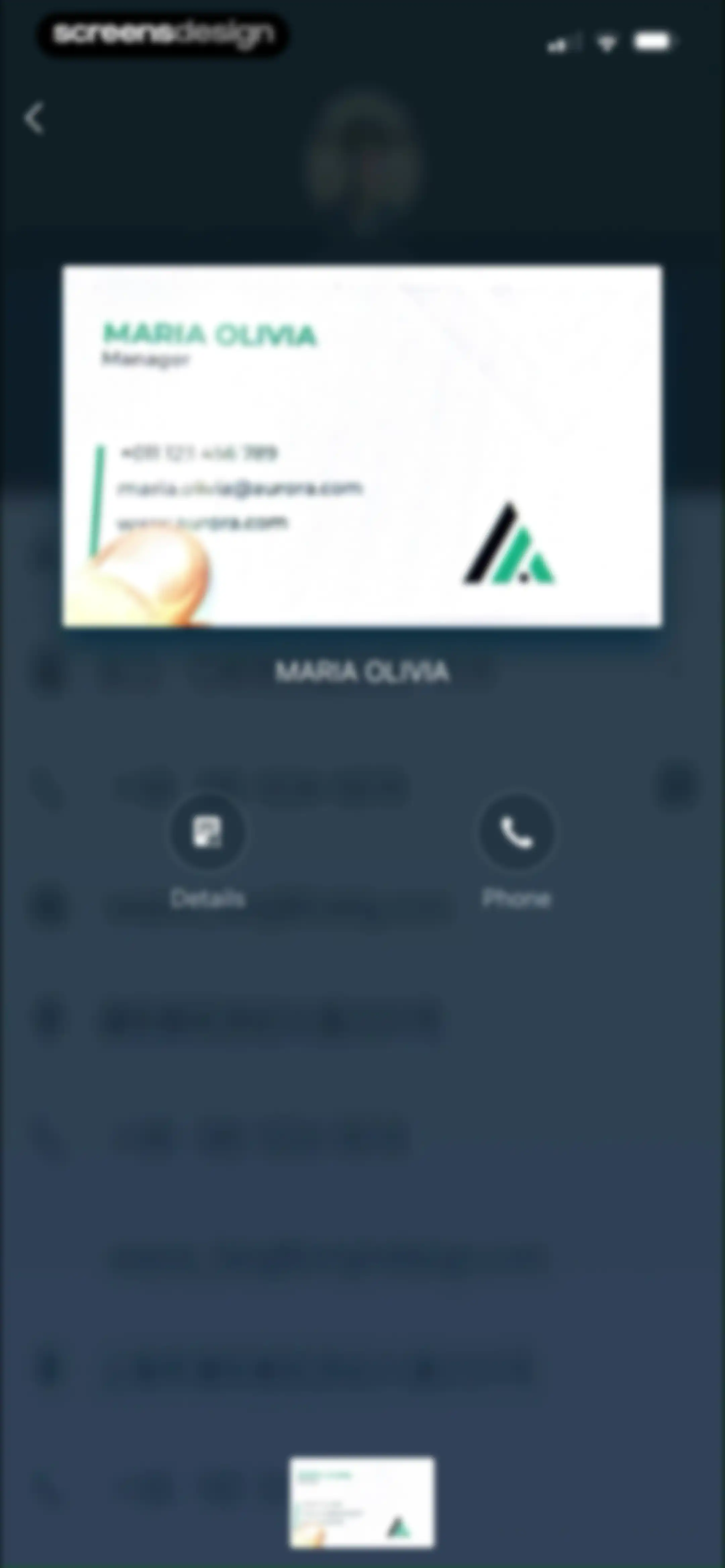 CamCard AI Business Assistant screen 122