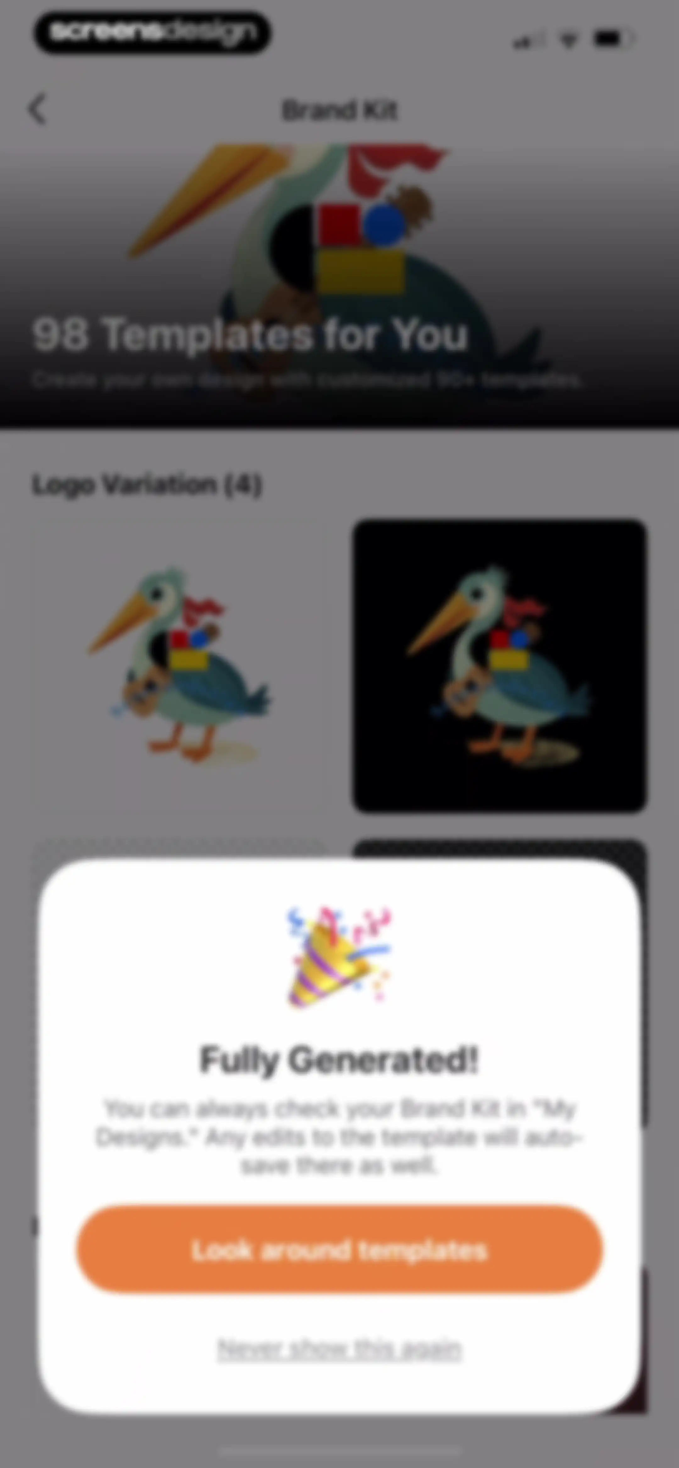 Boon: AI Logo Maker & Design screen 110