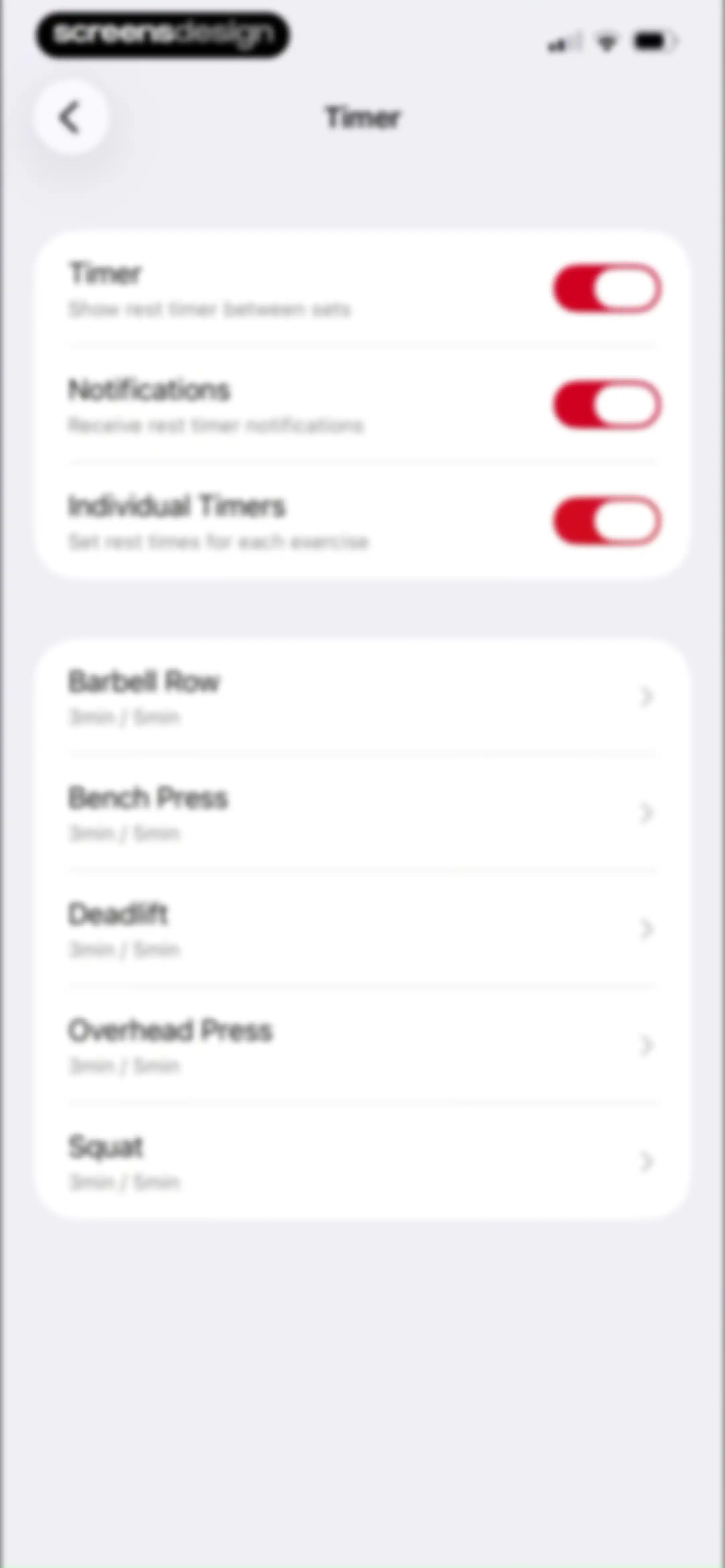 Stronglifts 5x5 Workout Plan screen 93