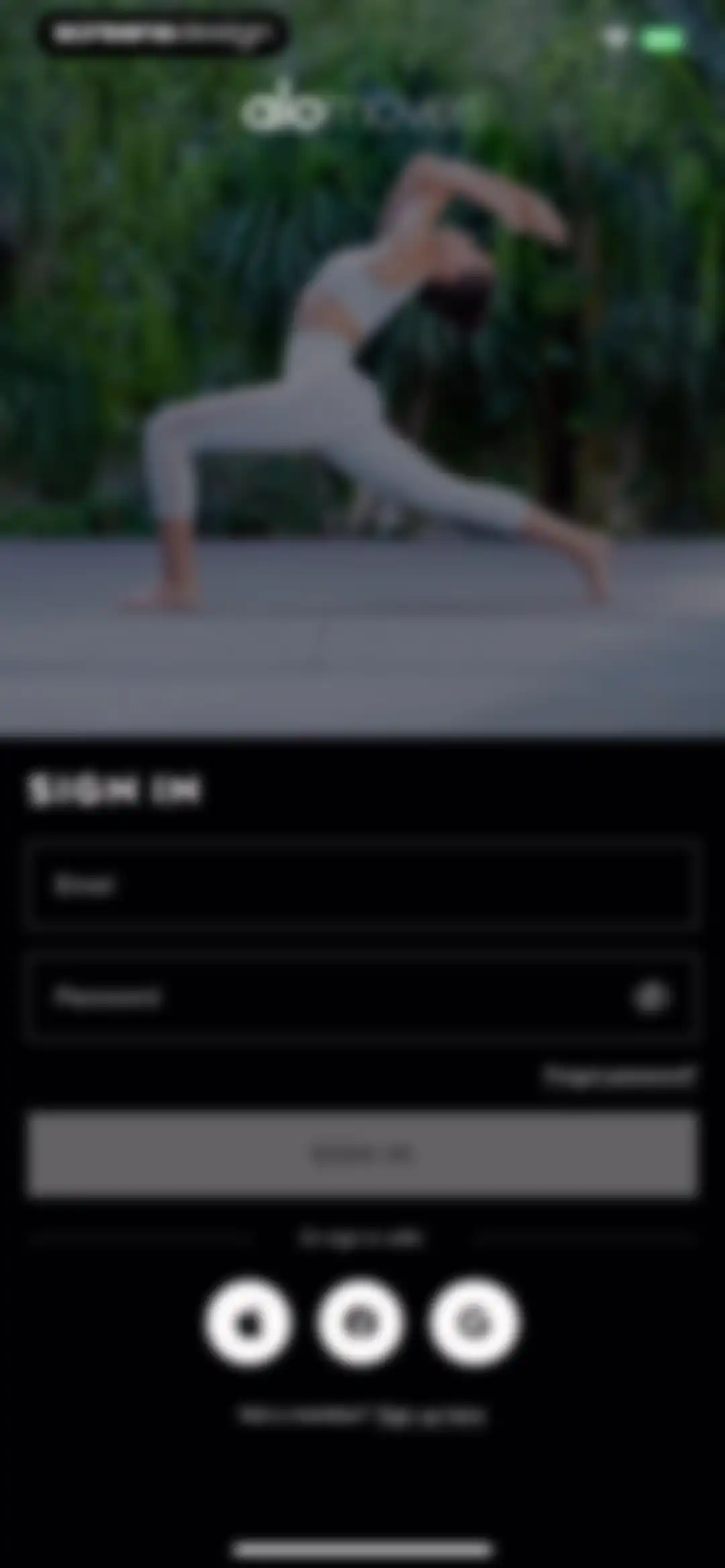 ALO Wellness Club screen 3