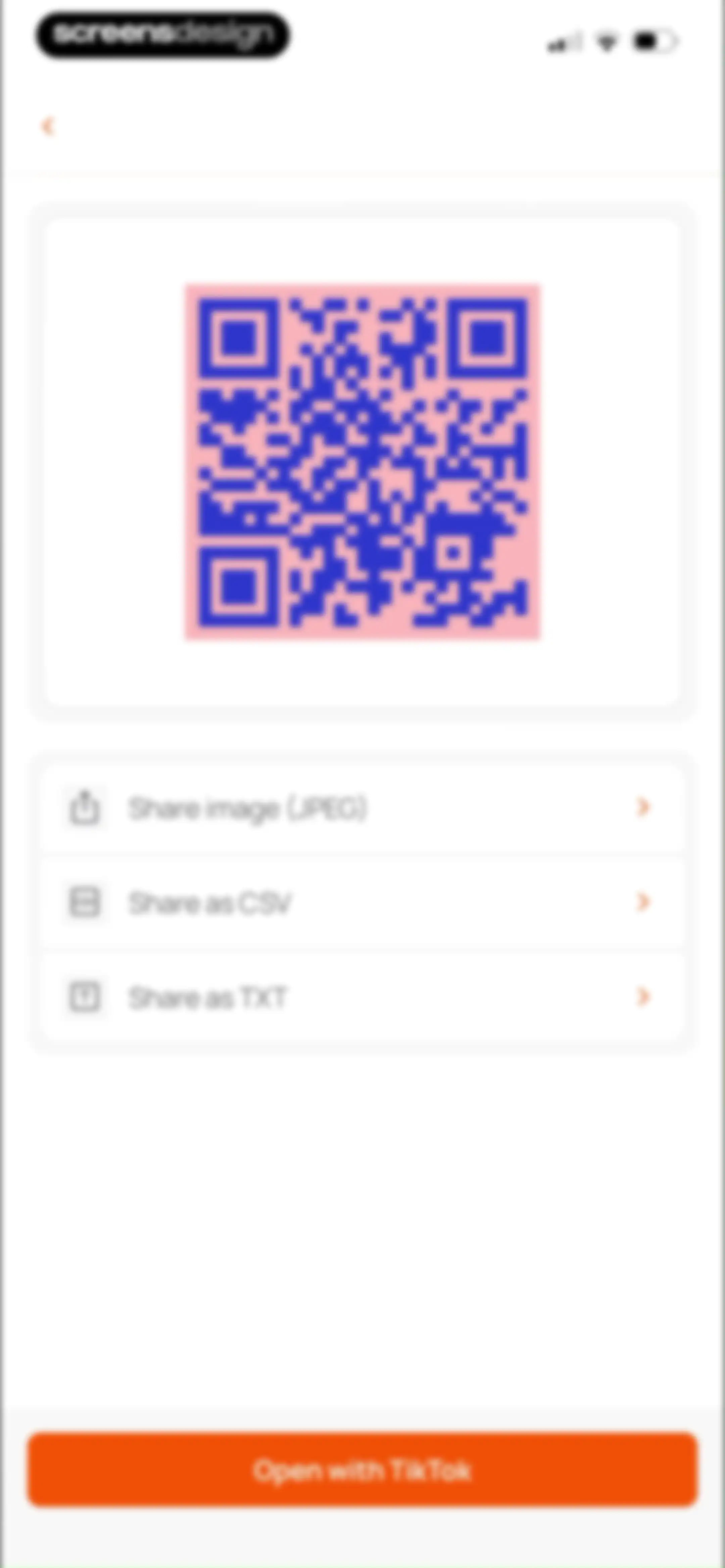 QR Code Reader＊Barcode Scanner screen 33