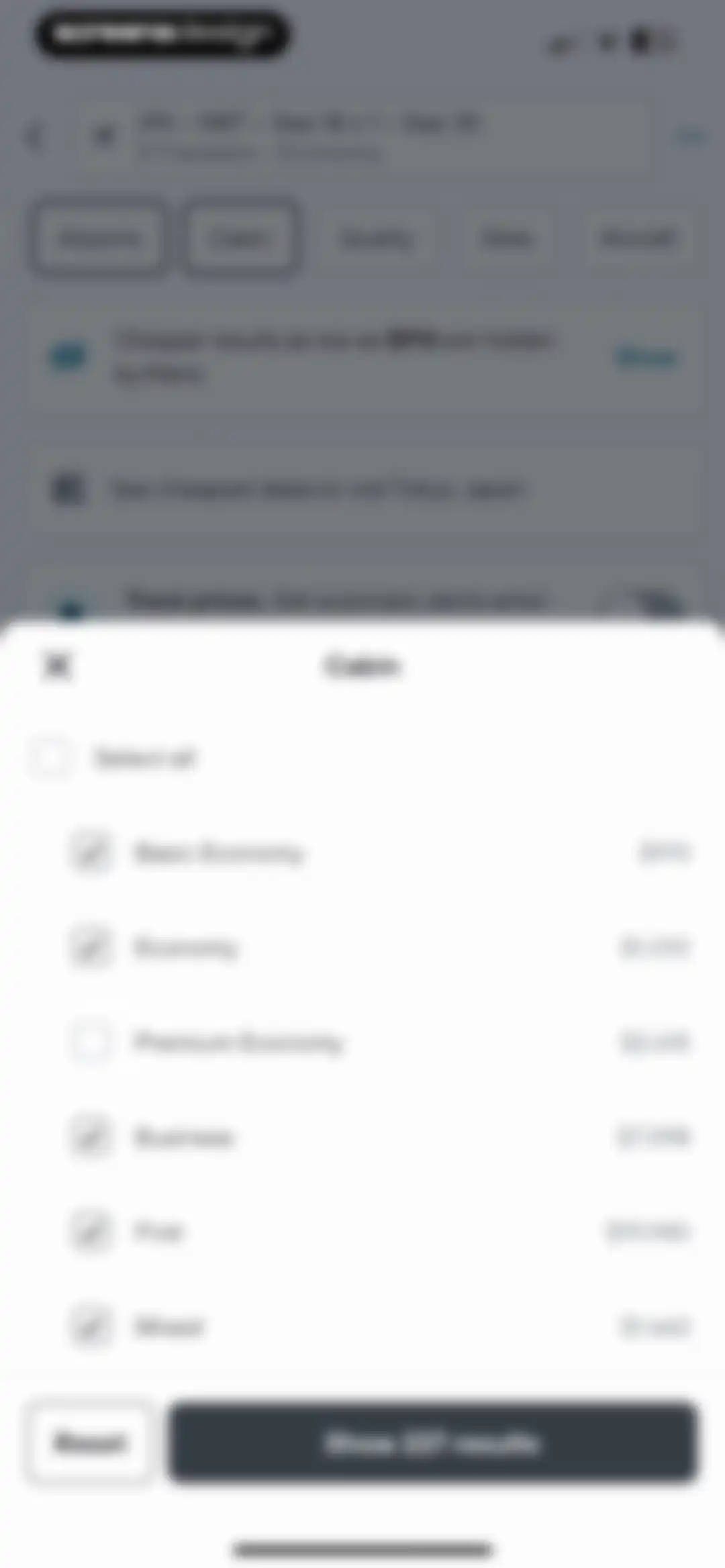 KAYAK: Flights, Hotels & Cars screen 30