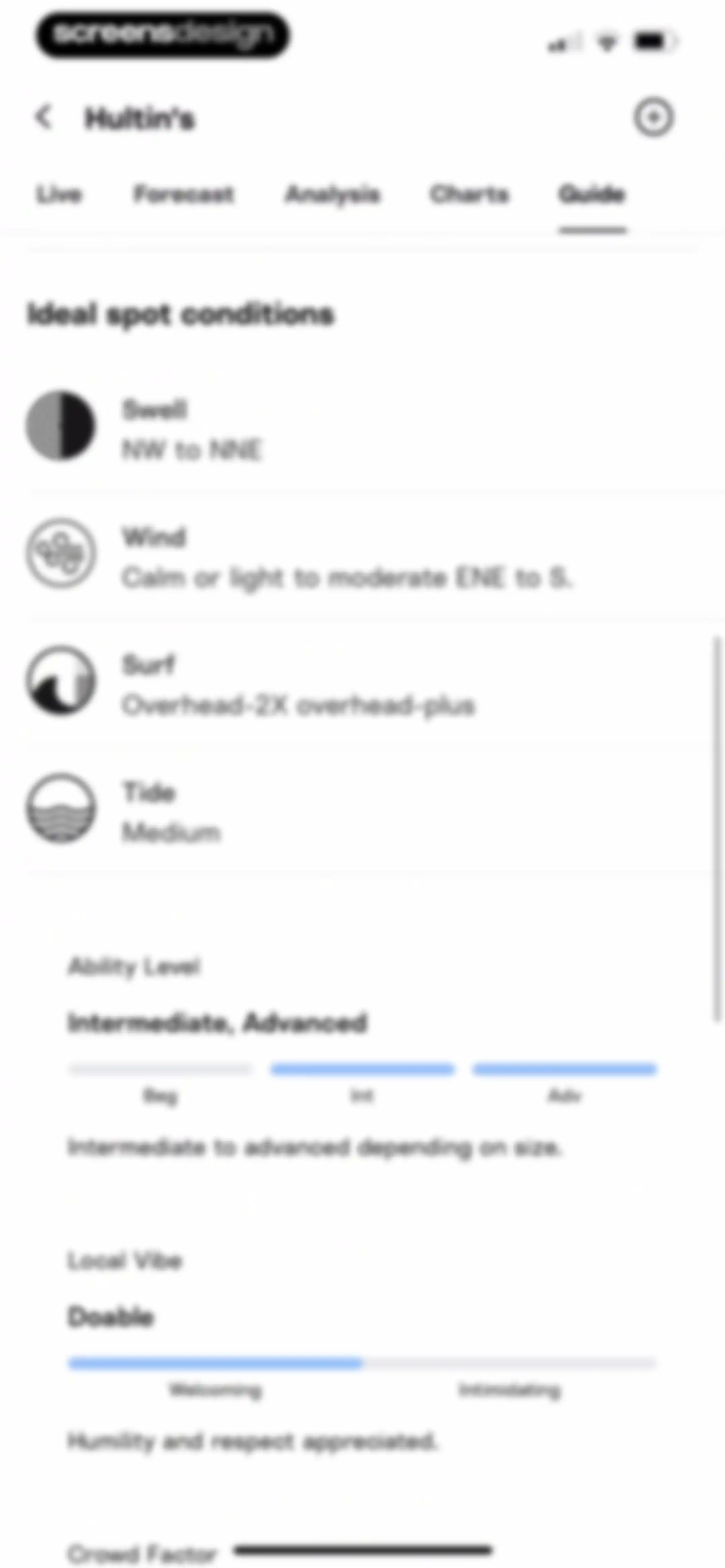 Surfline: Wave & Surf Reports screen 67