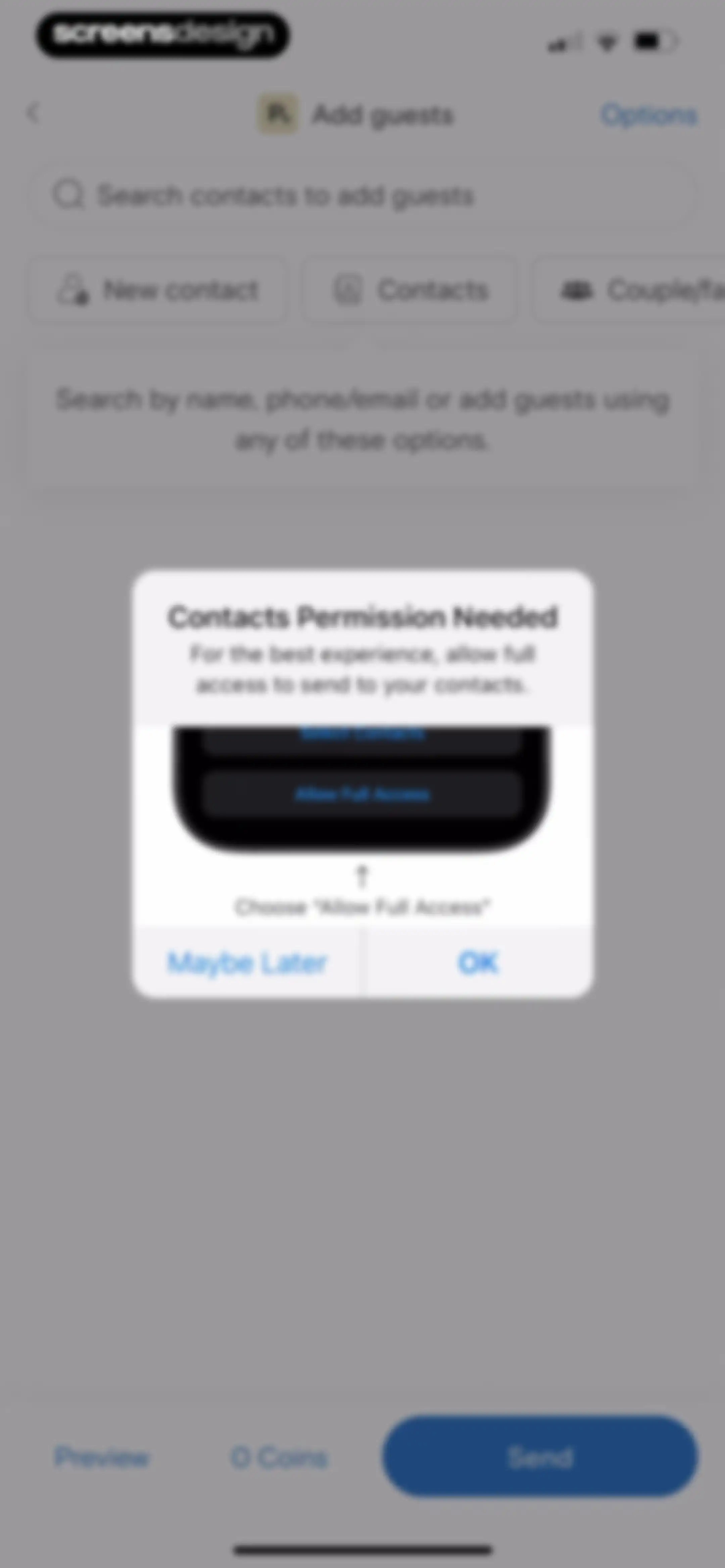 Paperless Post: Invitations screen 70