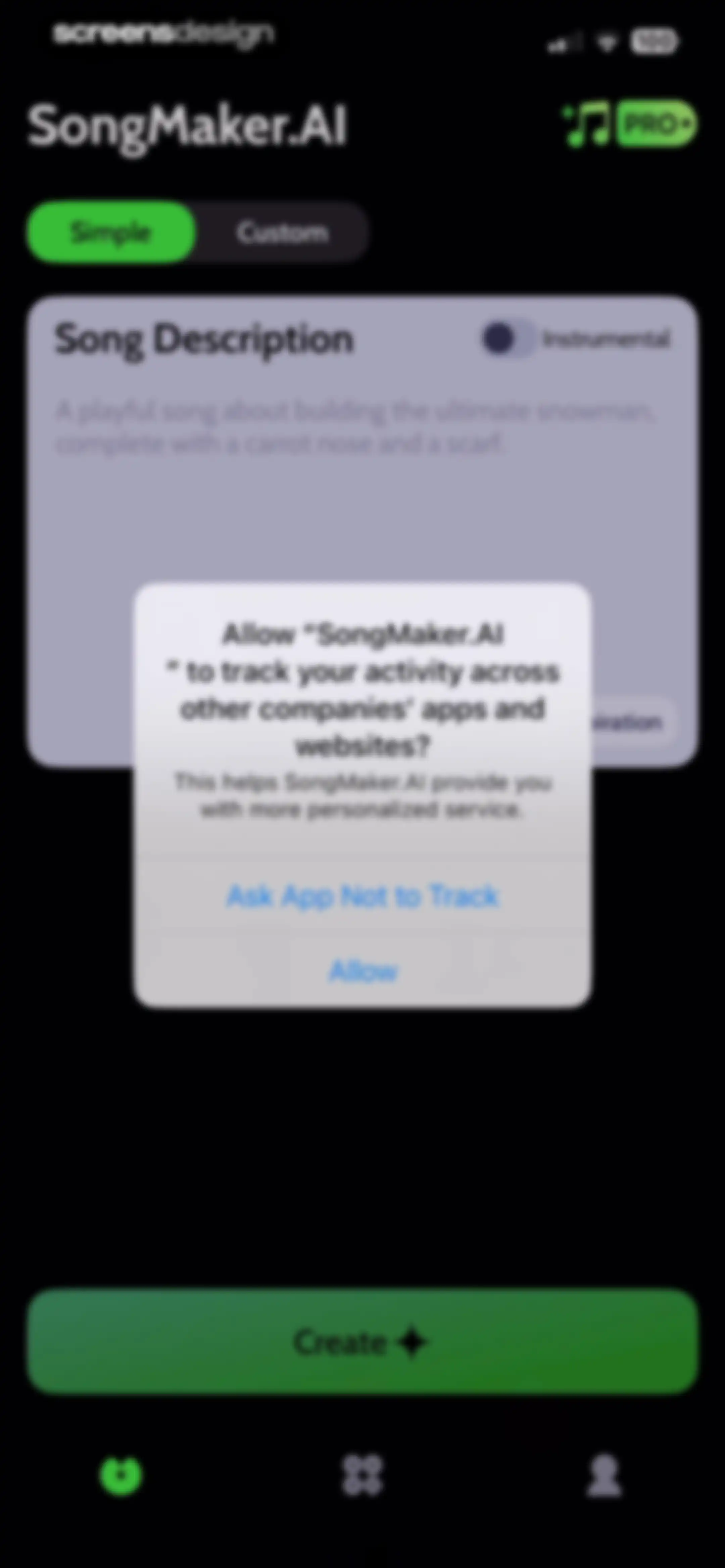 SongMaker-AI Music Generator screen 3