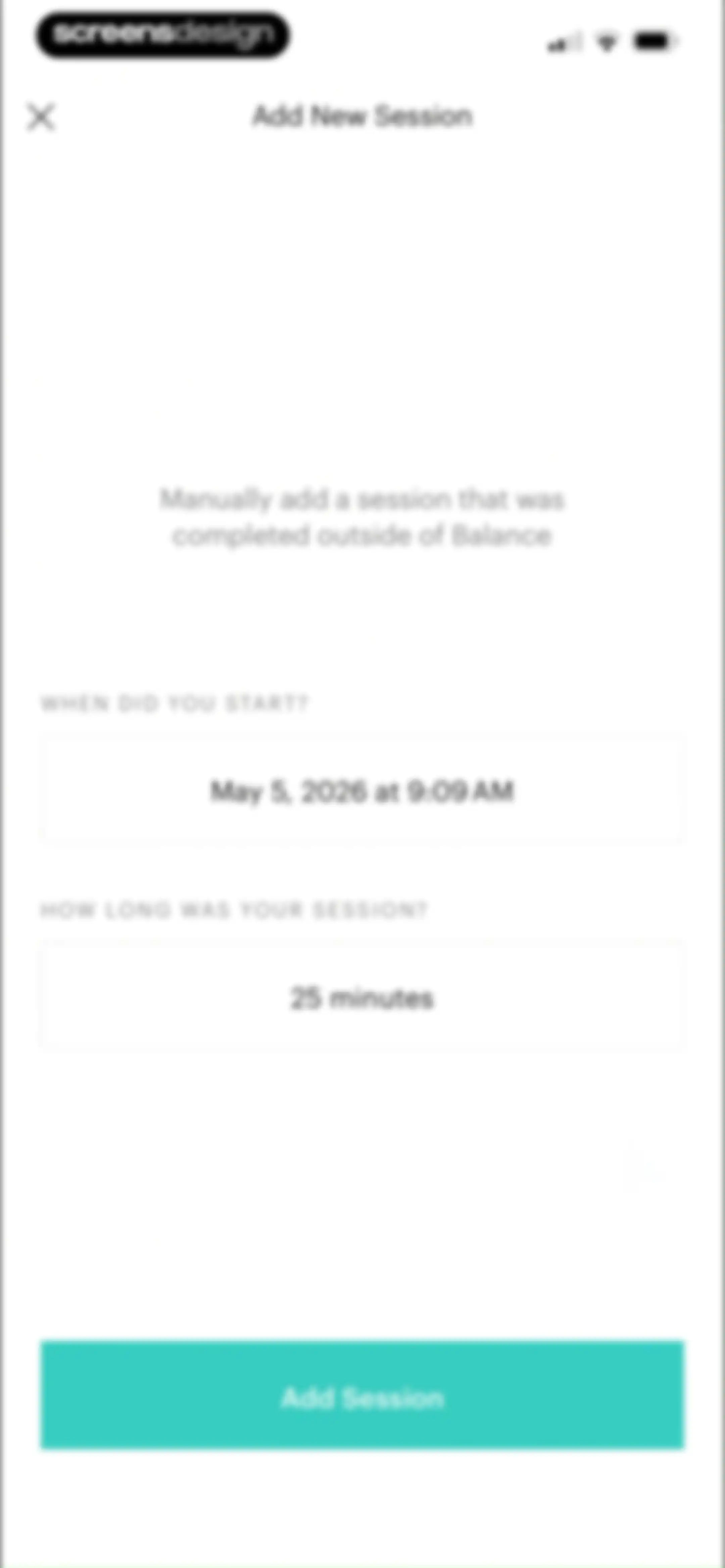 Balance: Meditation & Sleep screen 95