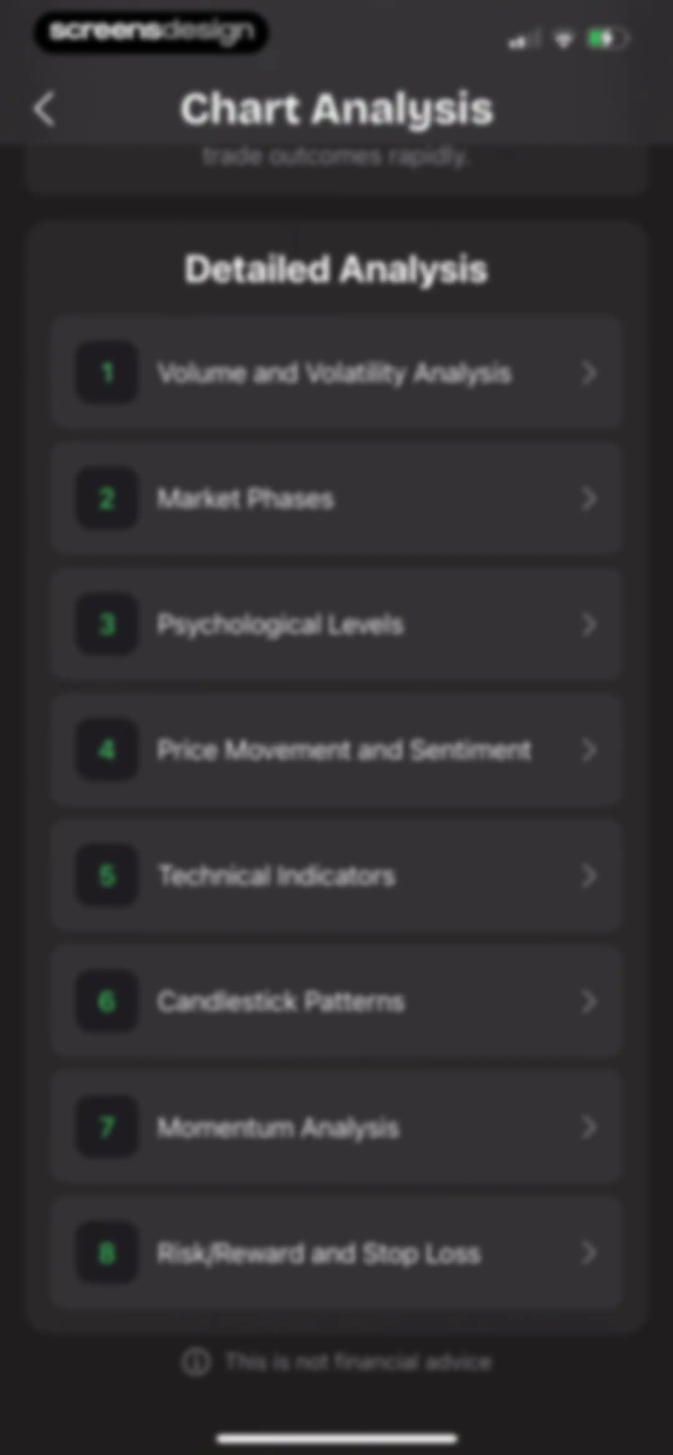Trade AI: Chart AI Analysis screen 39