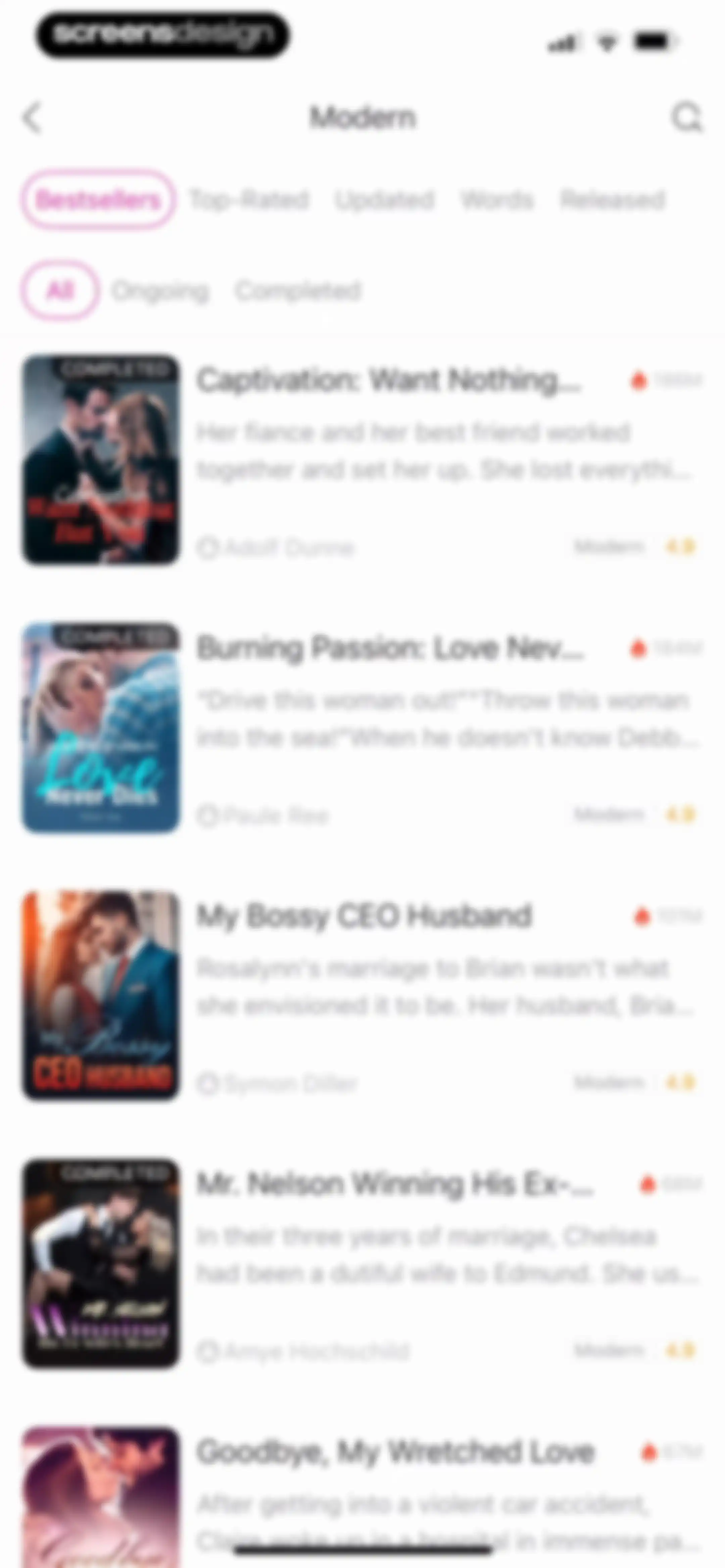 MoboReader: Top Novels & Books screen 71