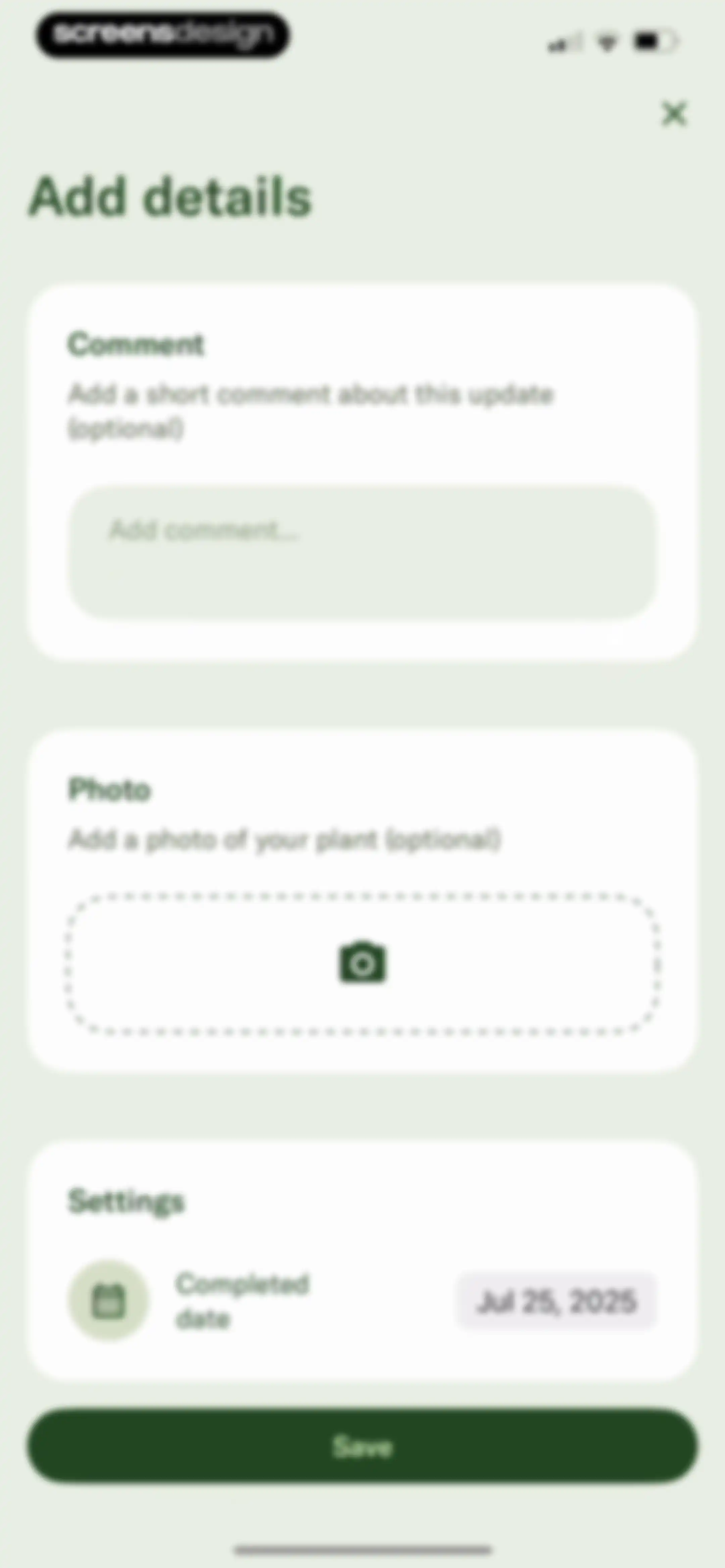 Planta: Plant & Garden Care screen 116
