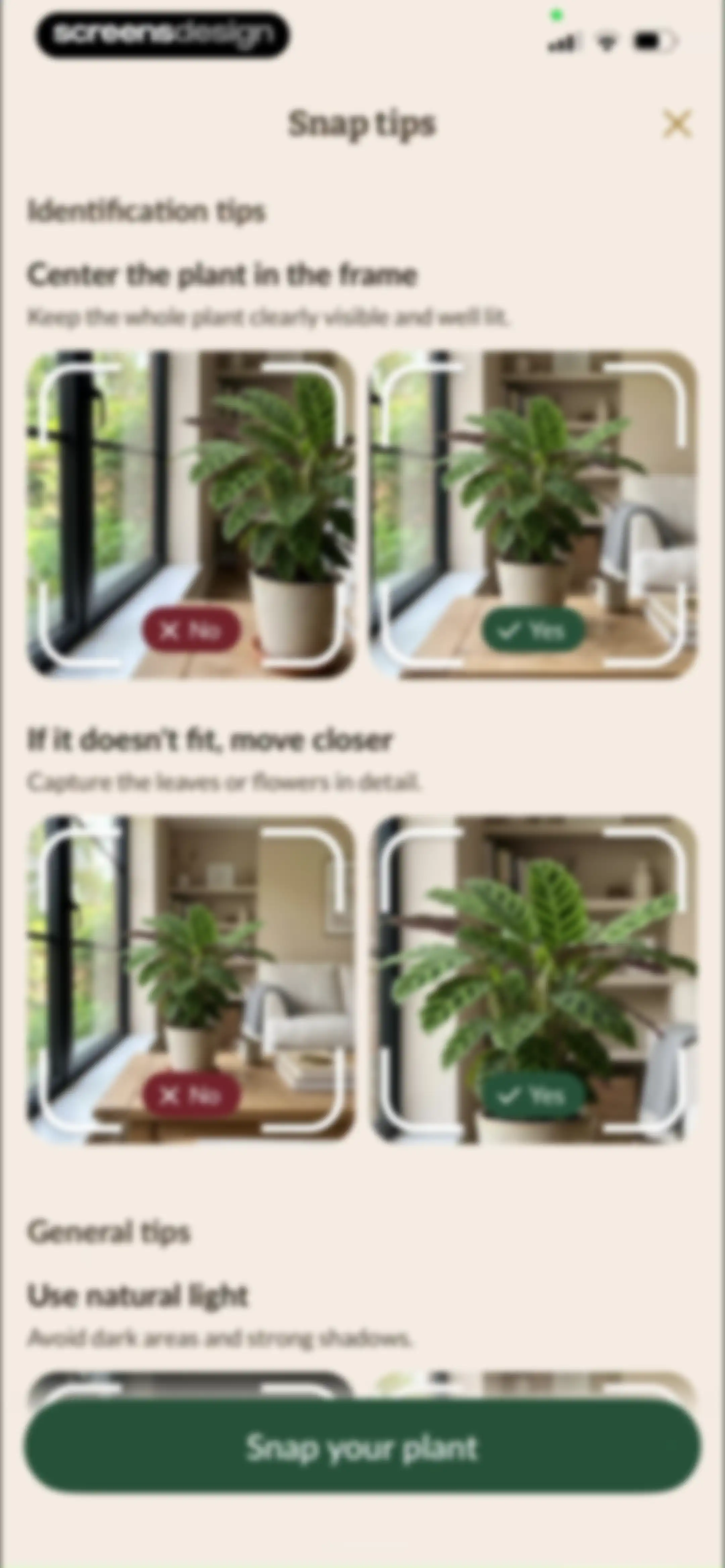 Plant Identification－Plantaria screen 20