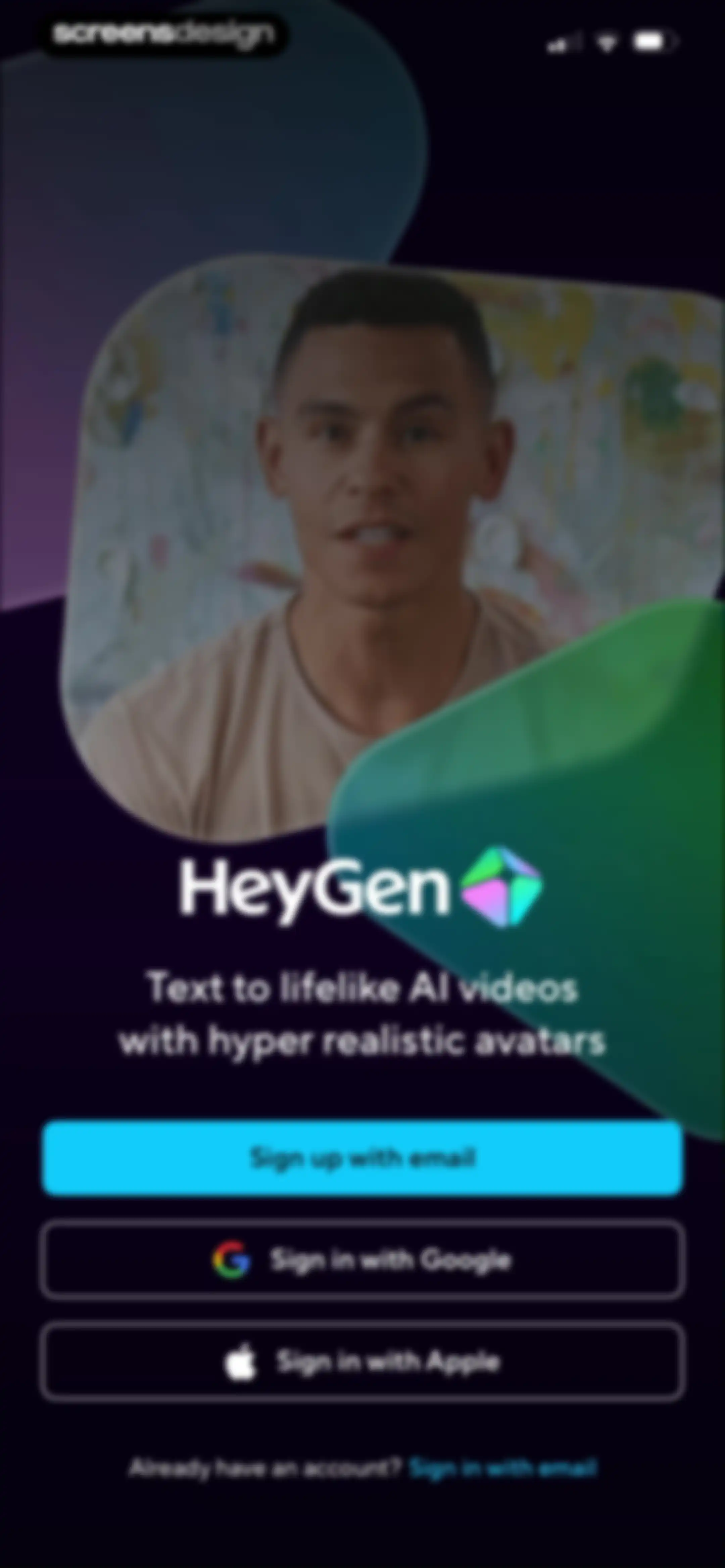 AI Video Generator - HeyGen screen 3