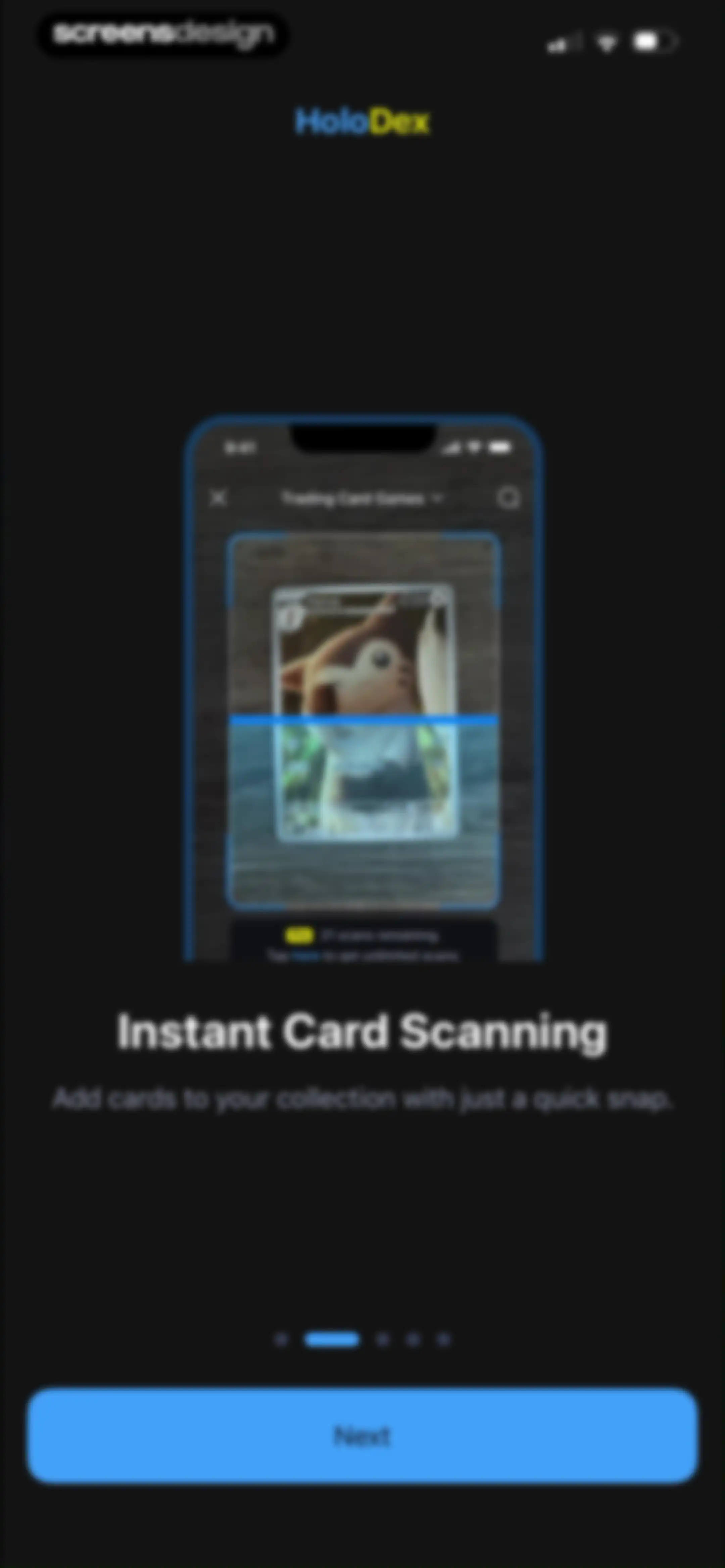 HoloDex - TCG Scan & Collect screen 8