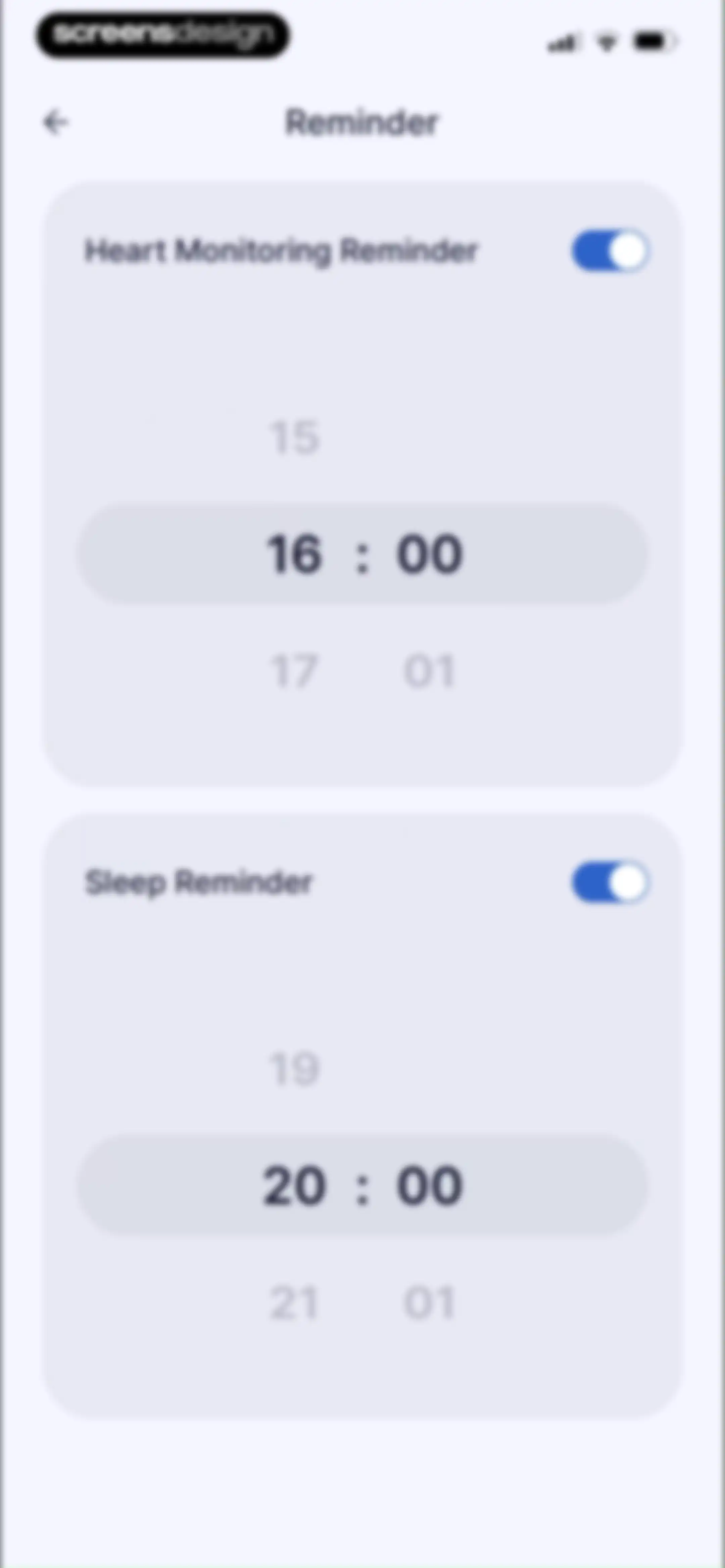 Harmoni - Health & Sleep screen 132