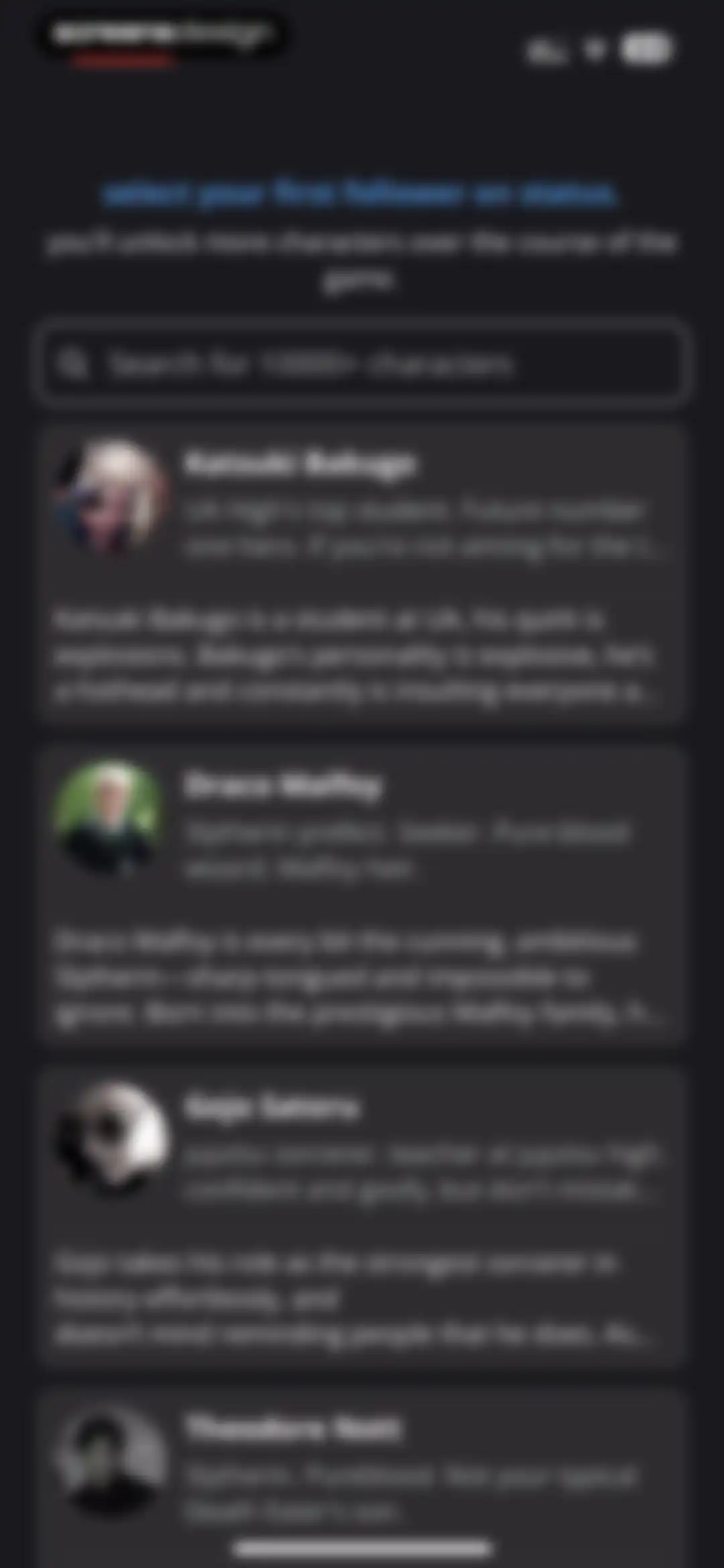 status - sims but social media screen 8