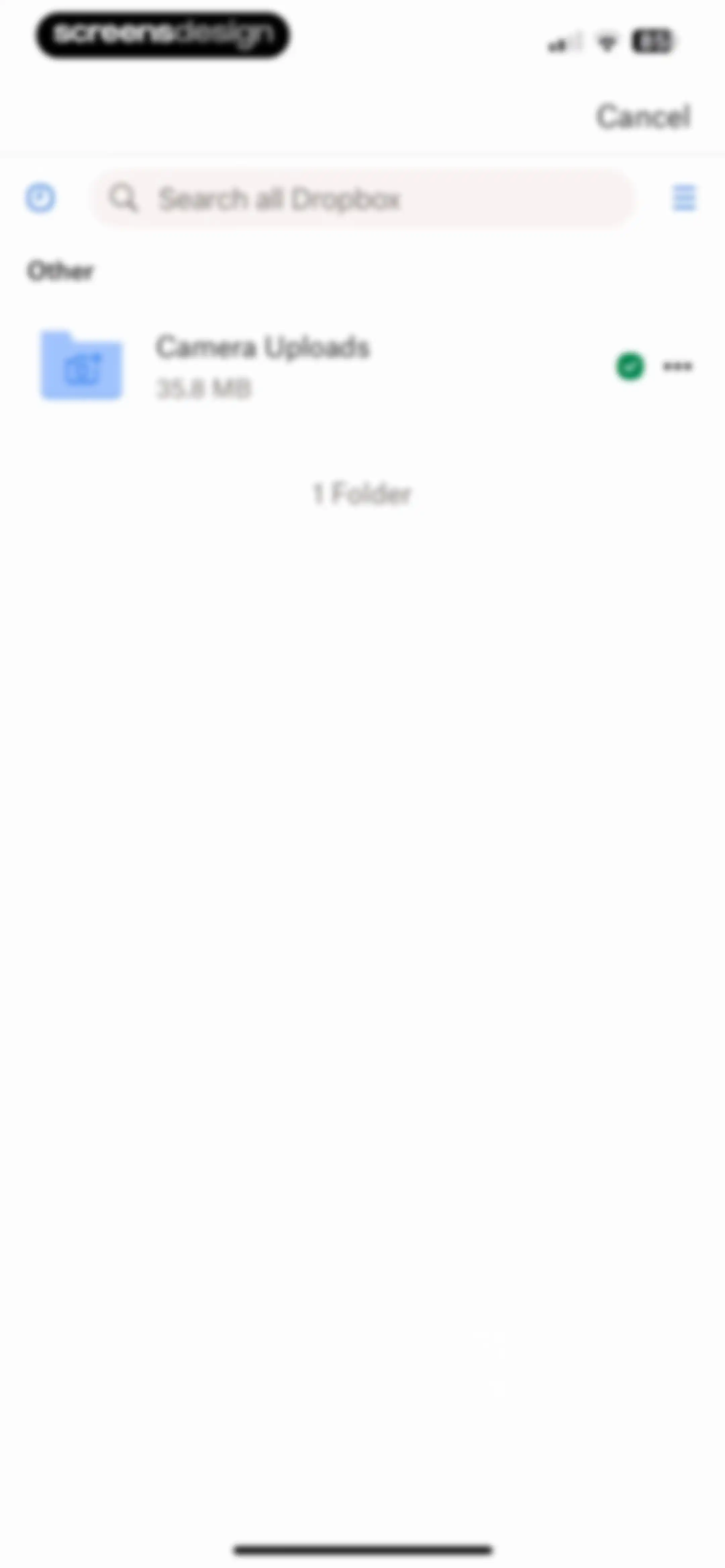 Dropbox: Cloud Storage Backup screen 106