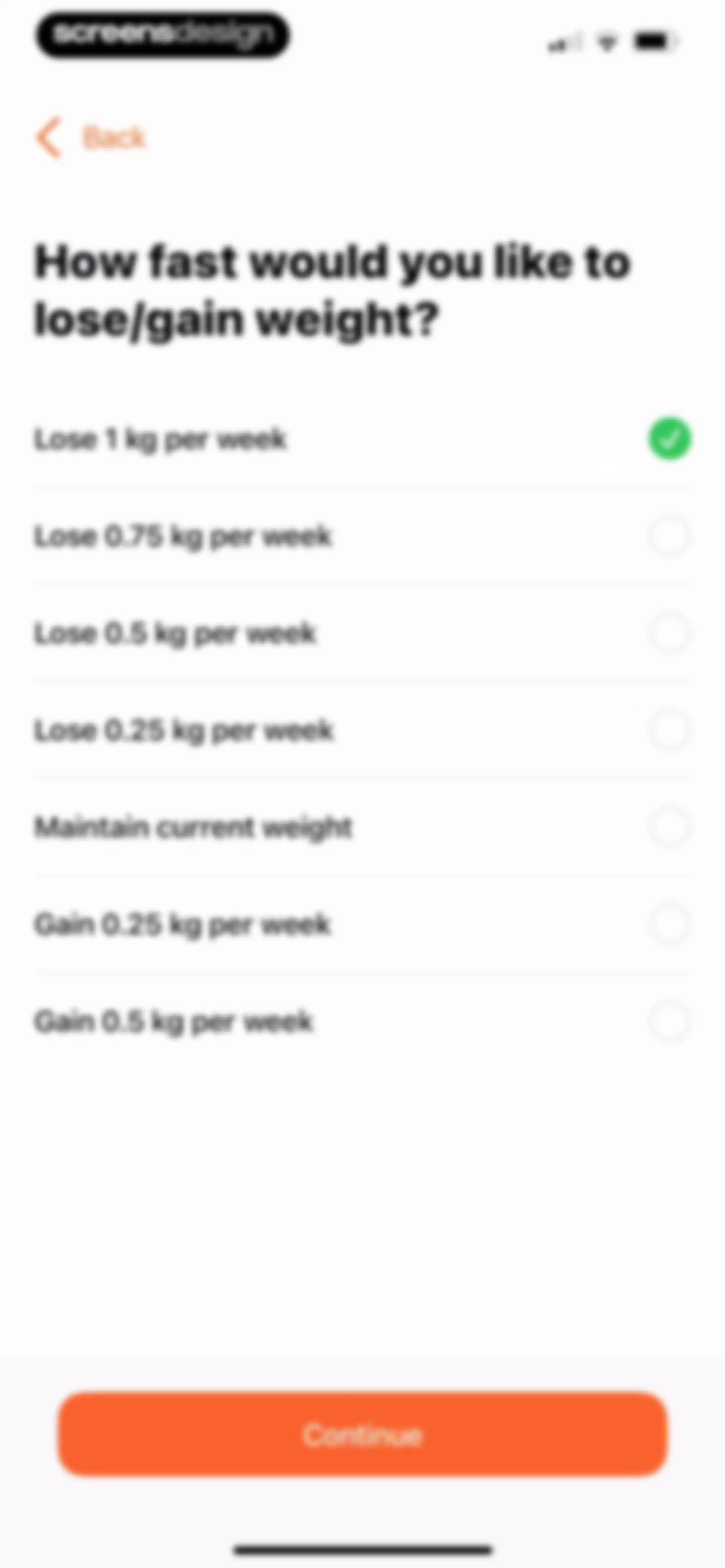 Nutrition Tracker: Foodnoms screen 12