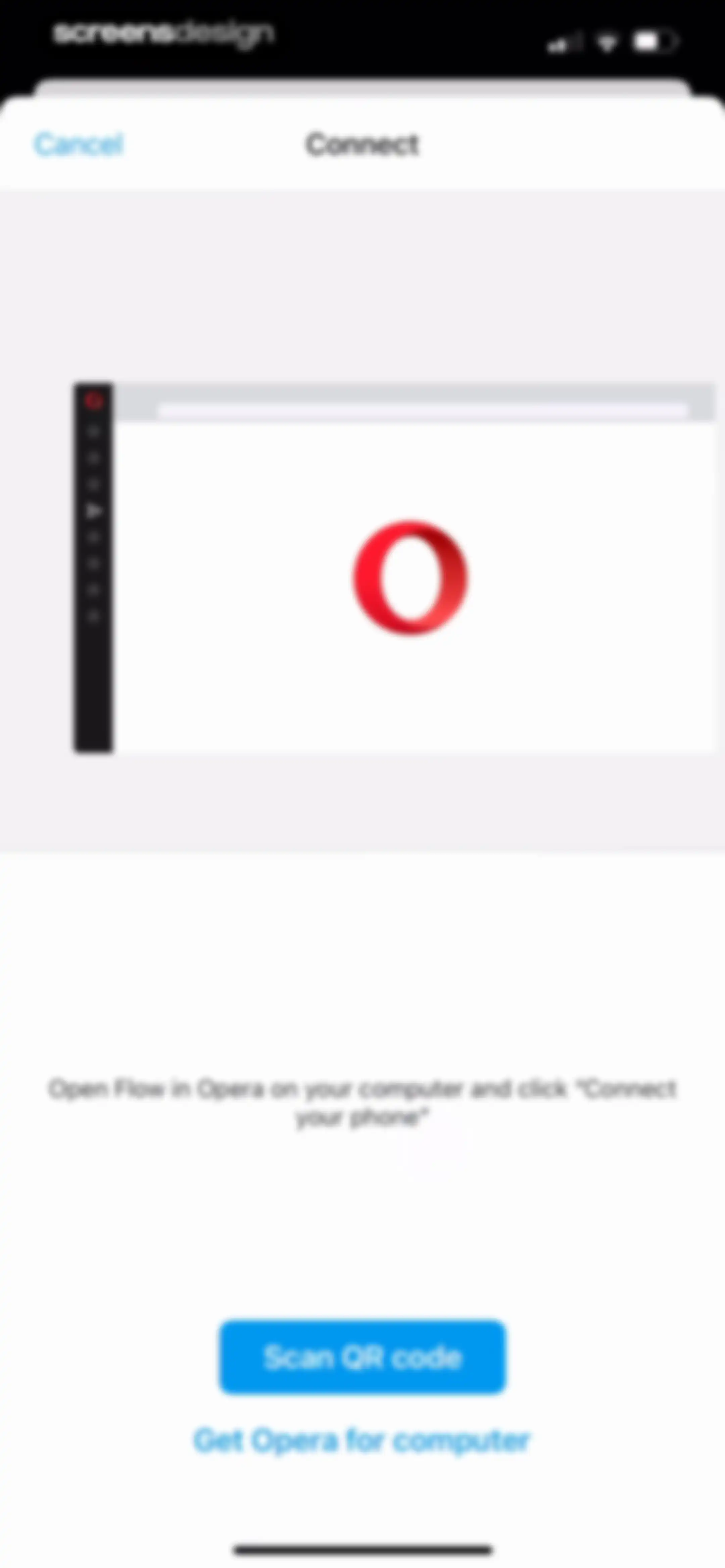 Opera: AI browser with VPN screen 135