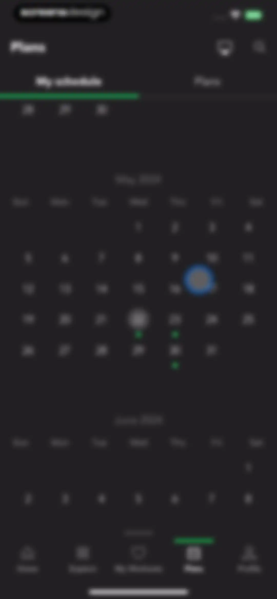 LES MILLS+: home workout app screen 39