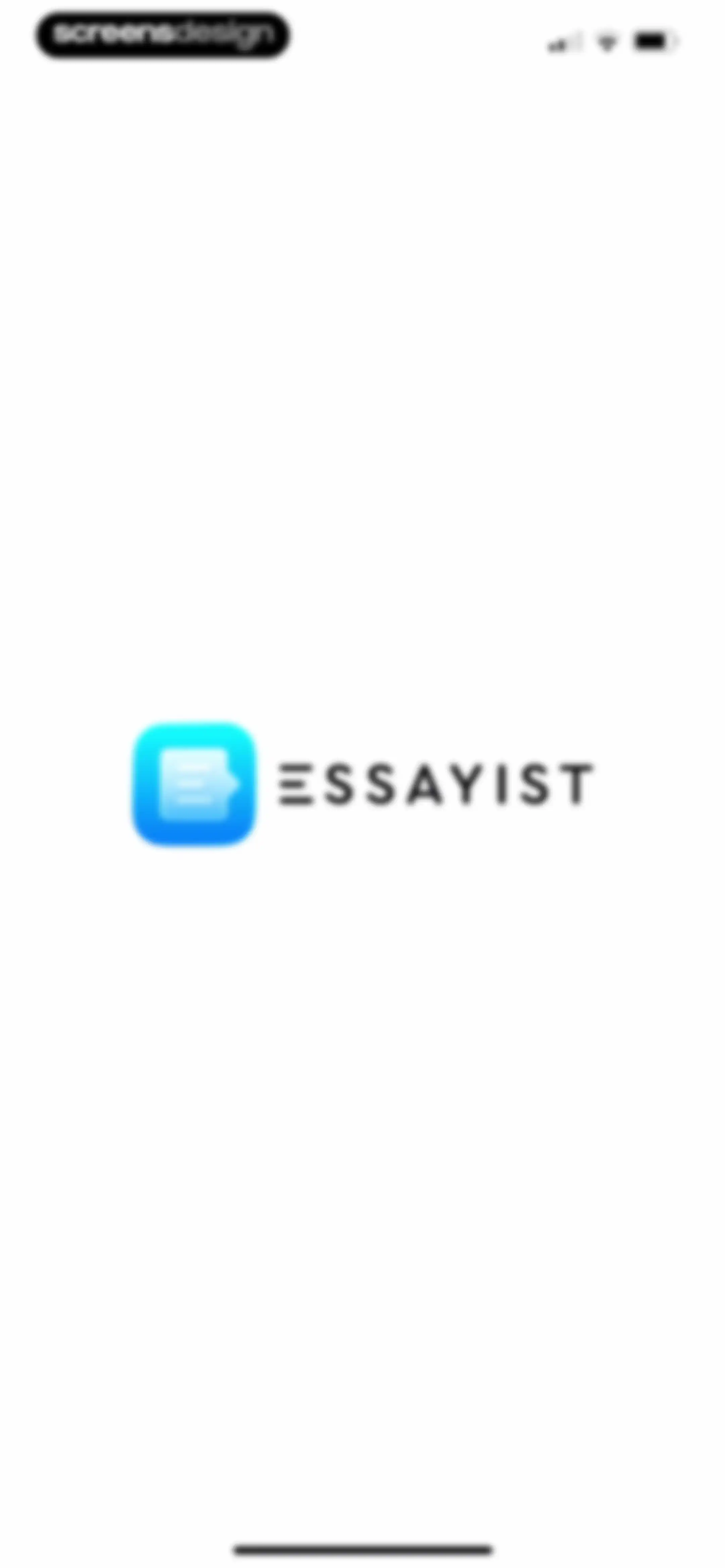 Essayist: Academic Writing App screen 1