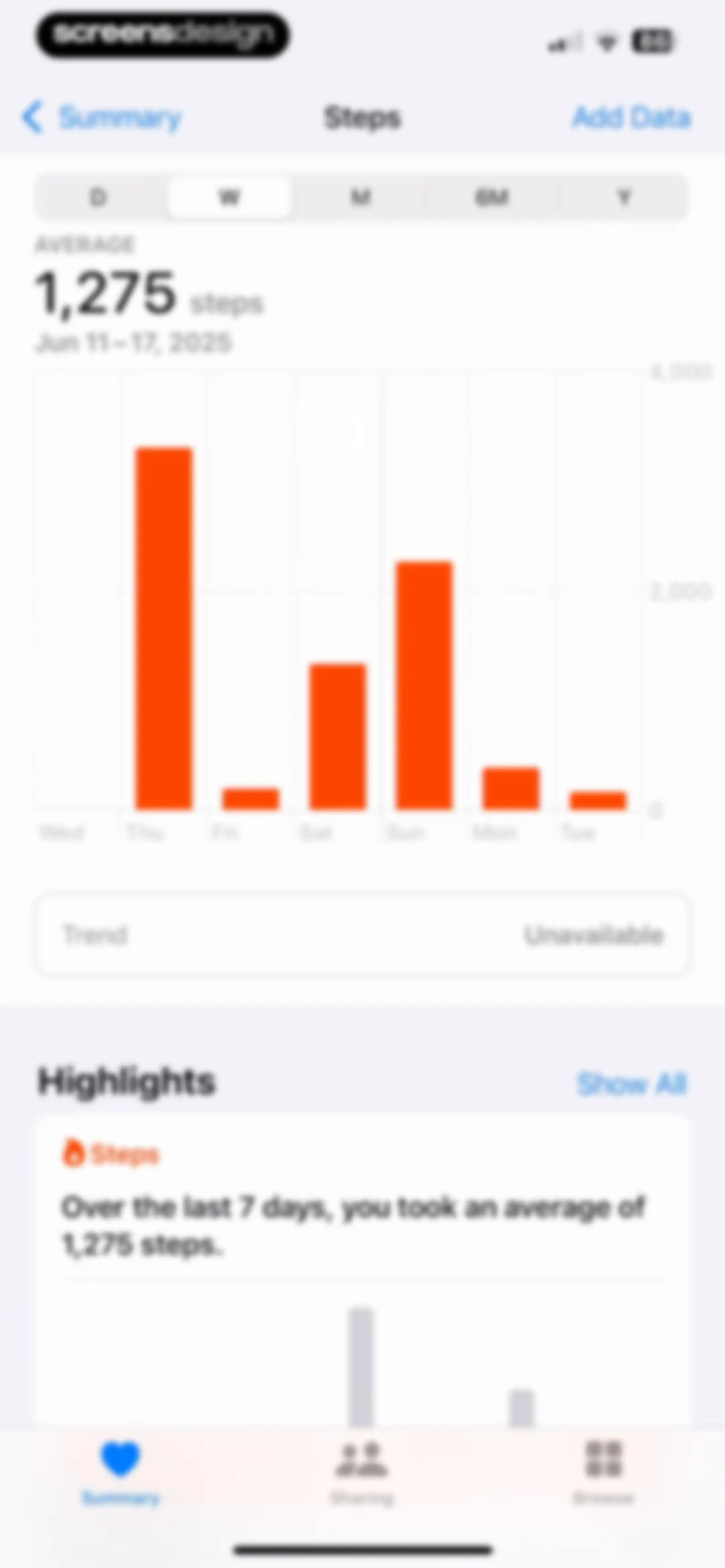 Apple Health screen 20