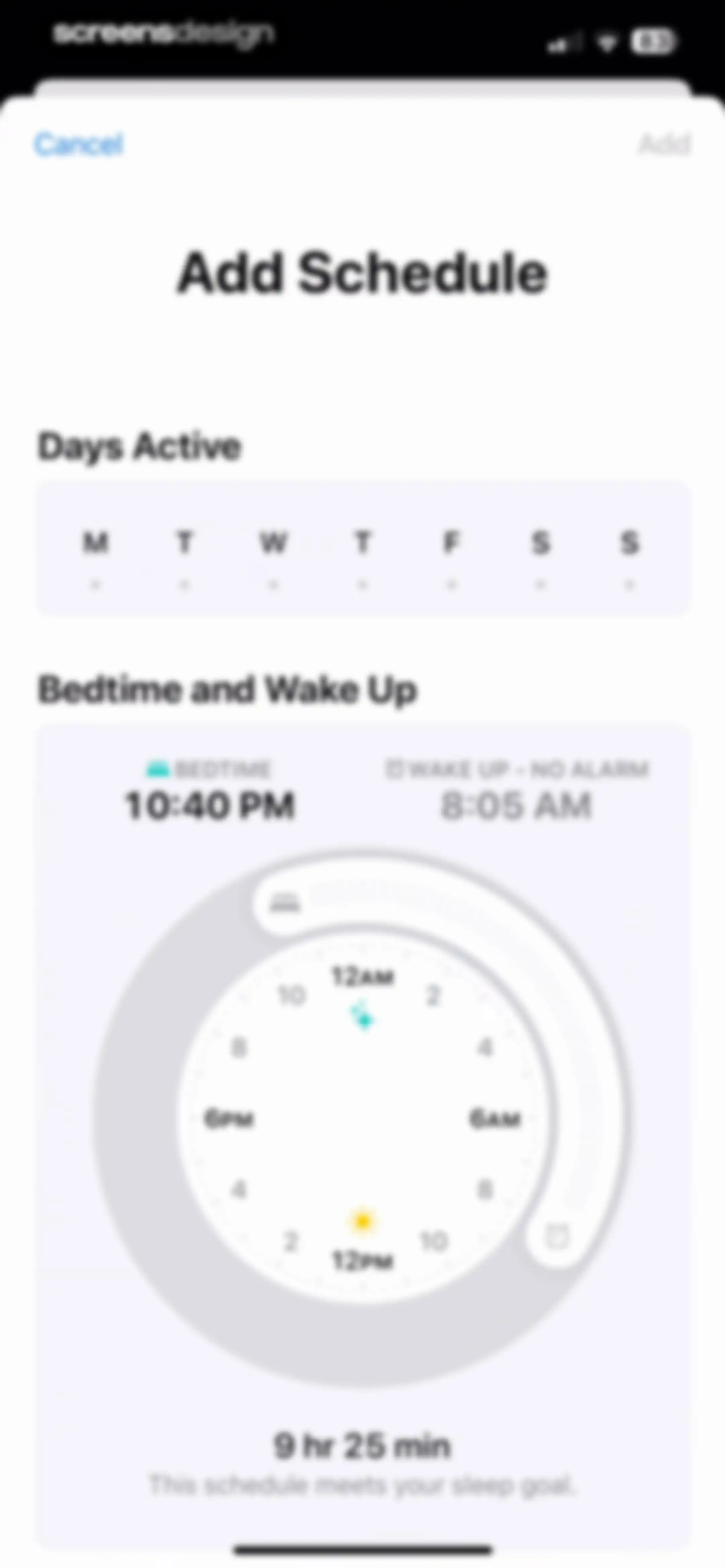 Apple Health screen 158