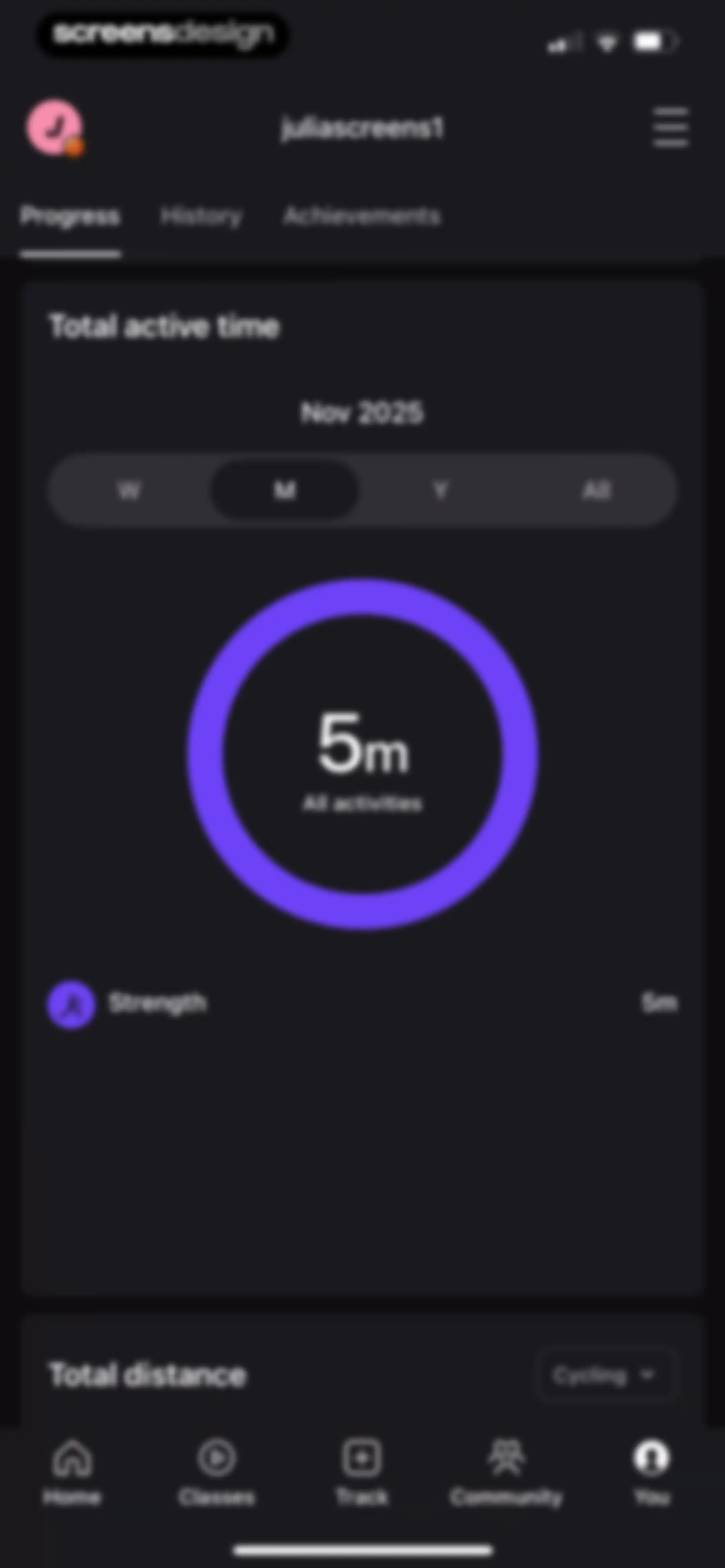 Peloton: Fitness & Workouts screen 228