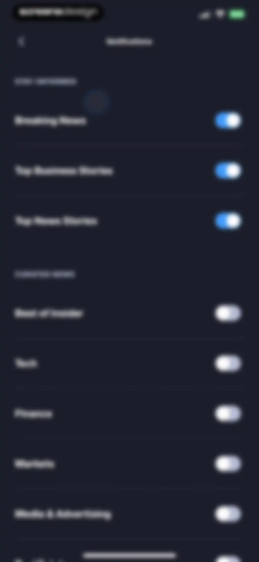 Business Insider: News & more screen 32