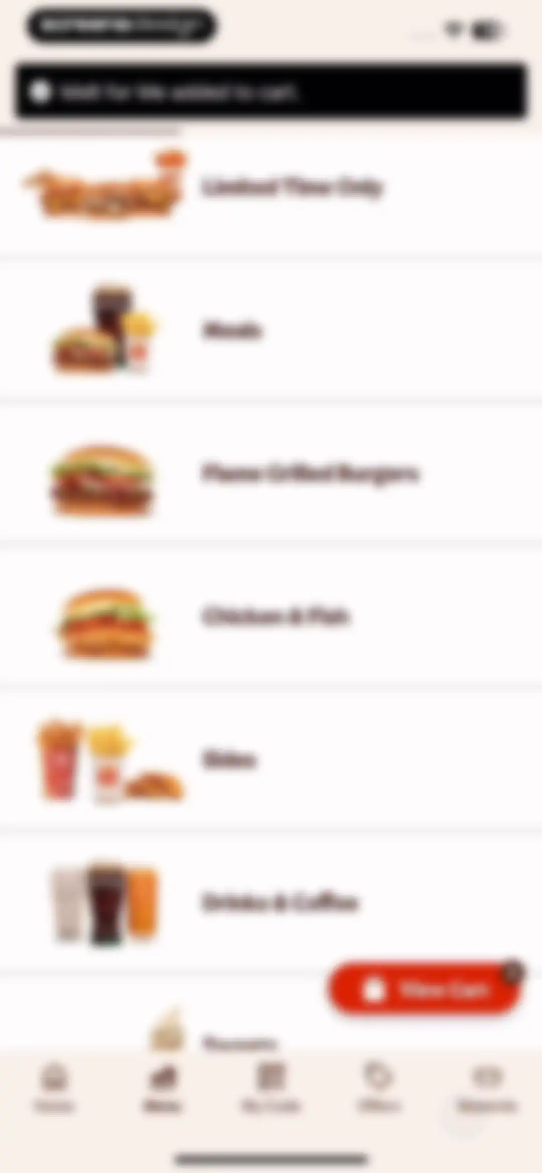 BURGER KING® App screen 27