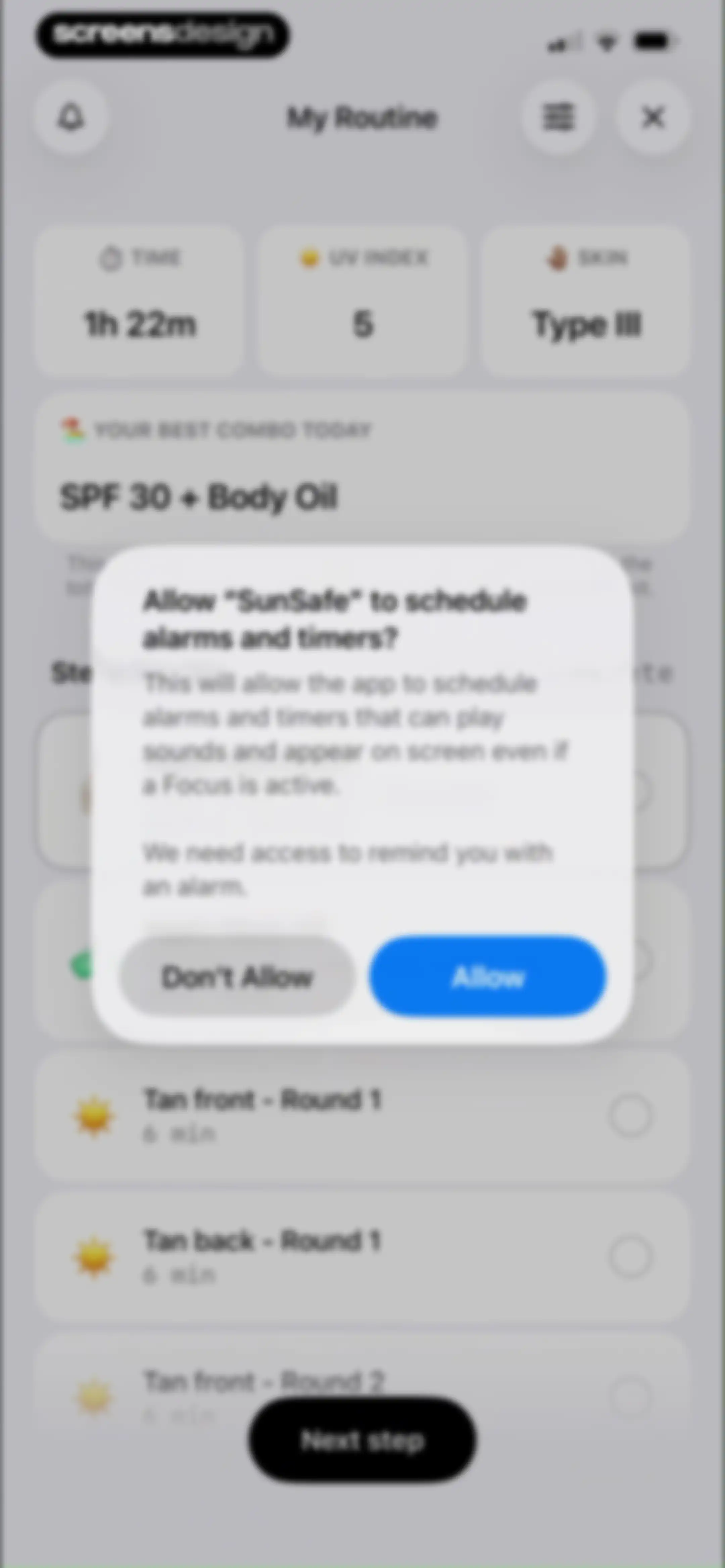 SunSafe: UV Index & Tanning screen 32