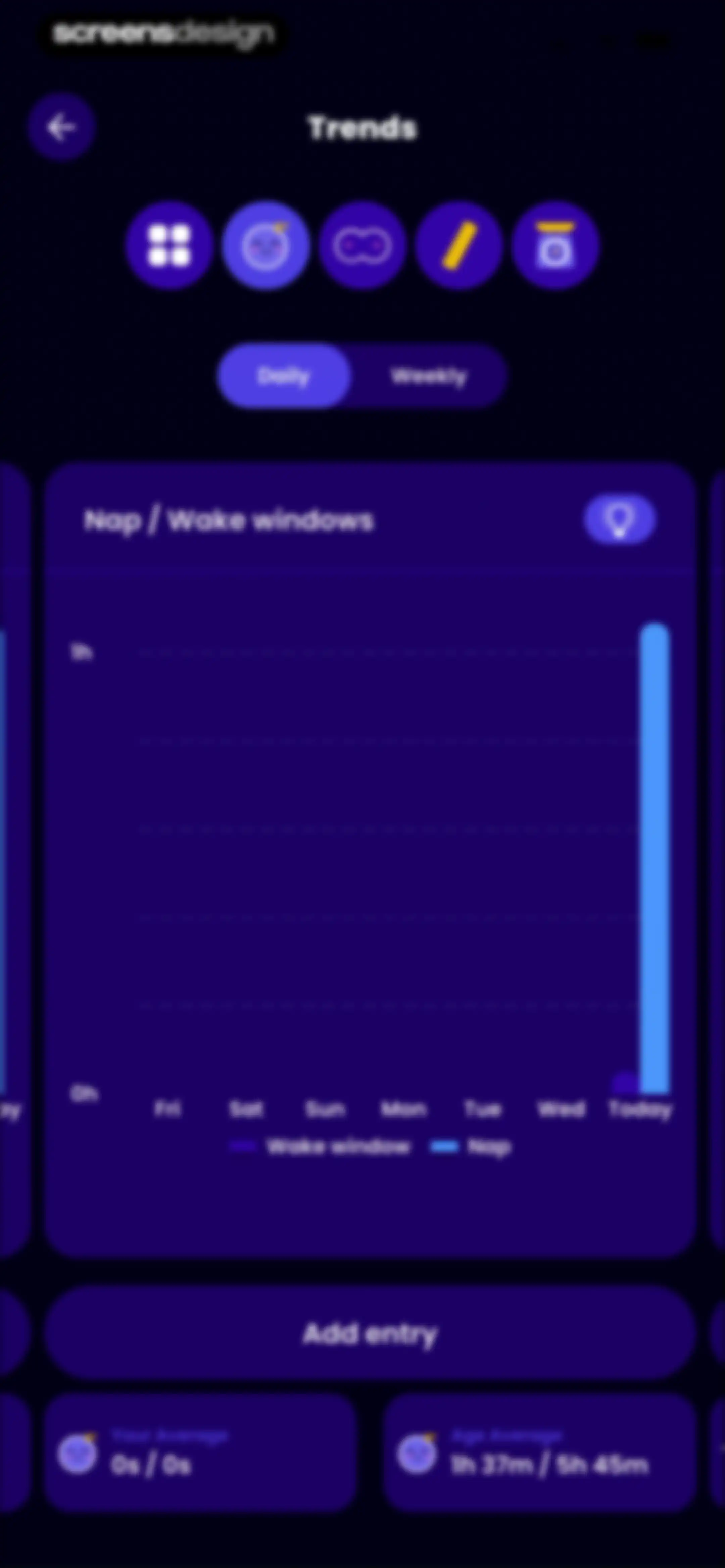 Happy Baby - Sleep & Tracker screen 56