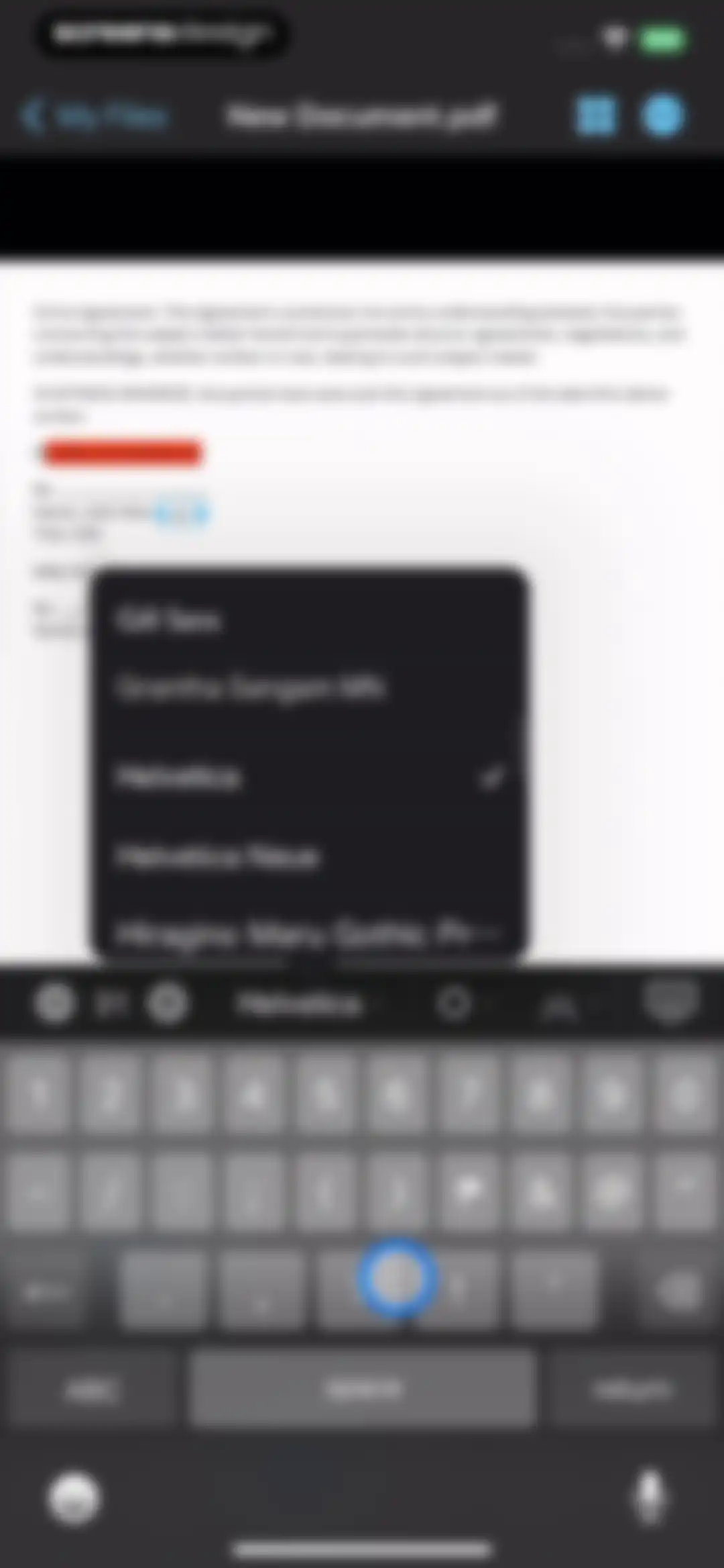 PDF Fill & Sign. Editor Filler screen 17